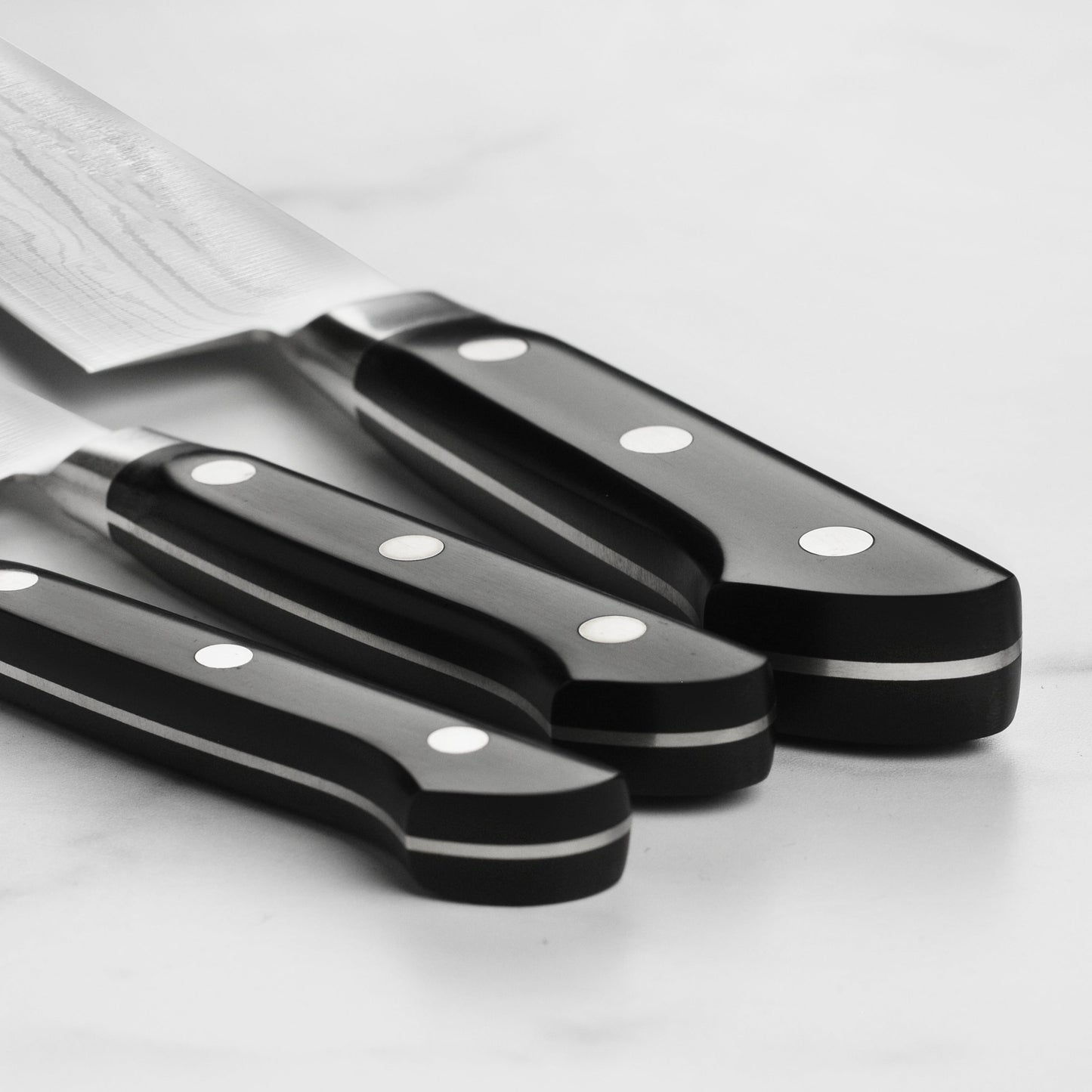 Tojiro Classic Damascus 3 Piece Knife Set