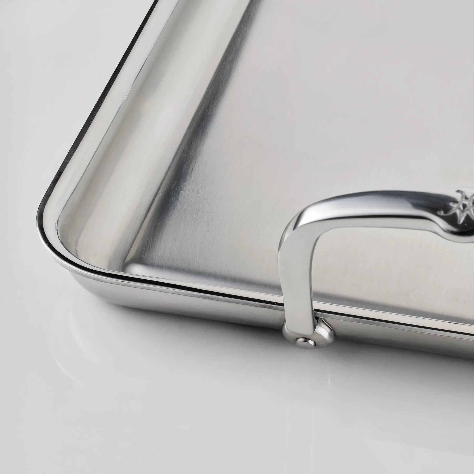 Hestan Tri-Ply Double Burner Griddle, 21" x 13"