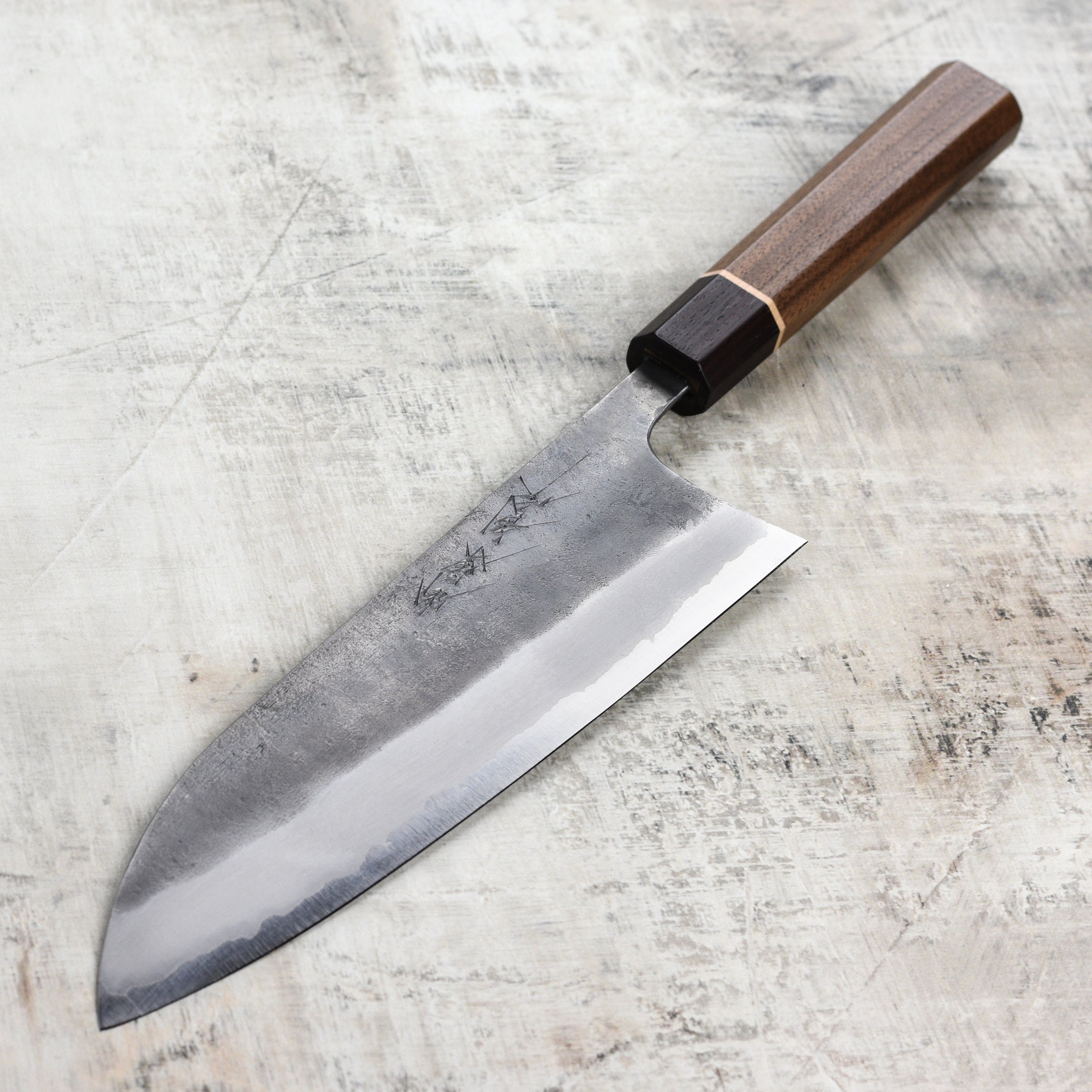 Matsubara Aogami #2 Nashiji Stainless Clad 8.25" Gyuto