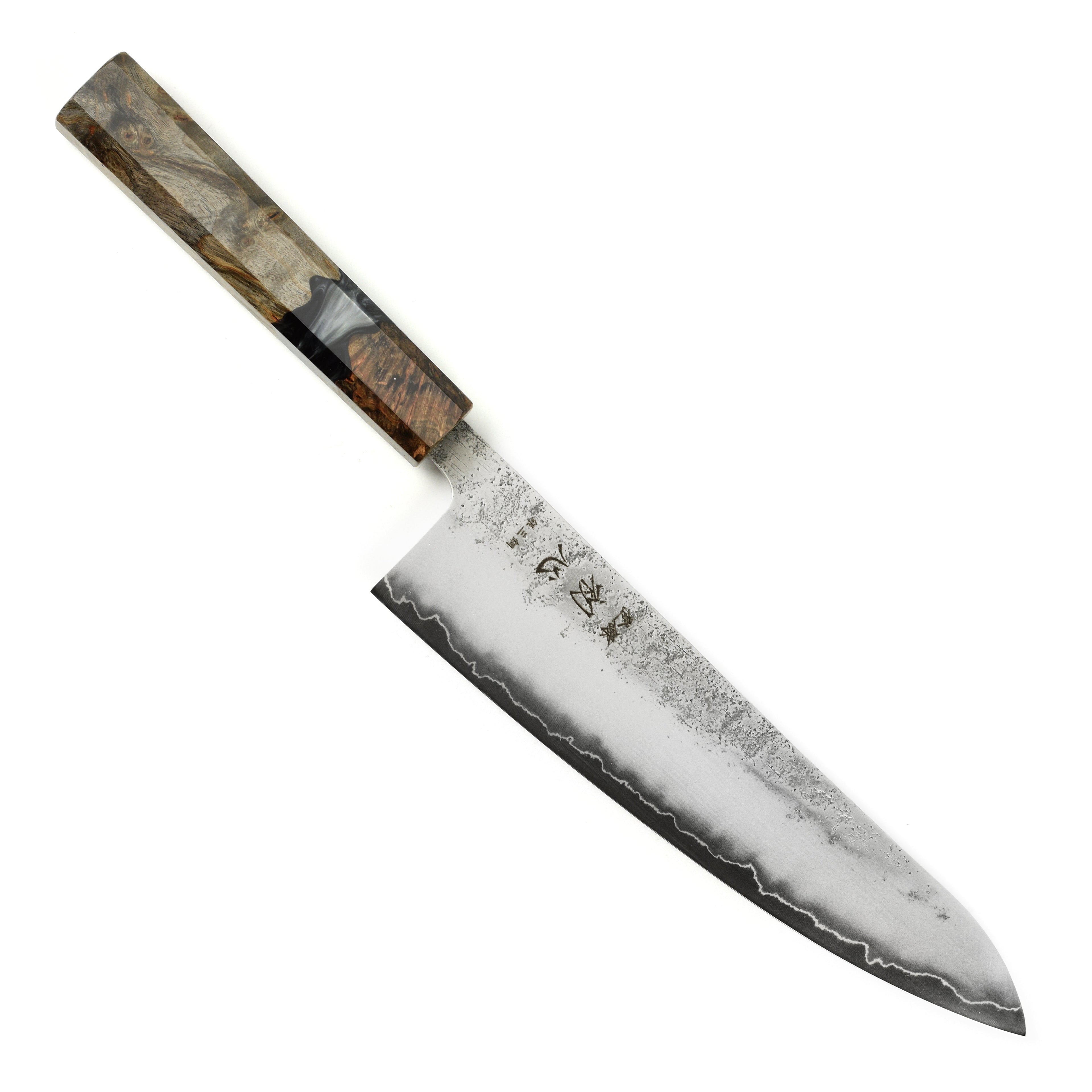 Hatsukokoro Ginrei Ginsan Nashiji 8.25" Gyuto