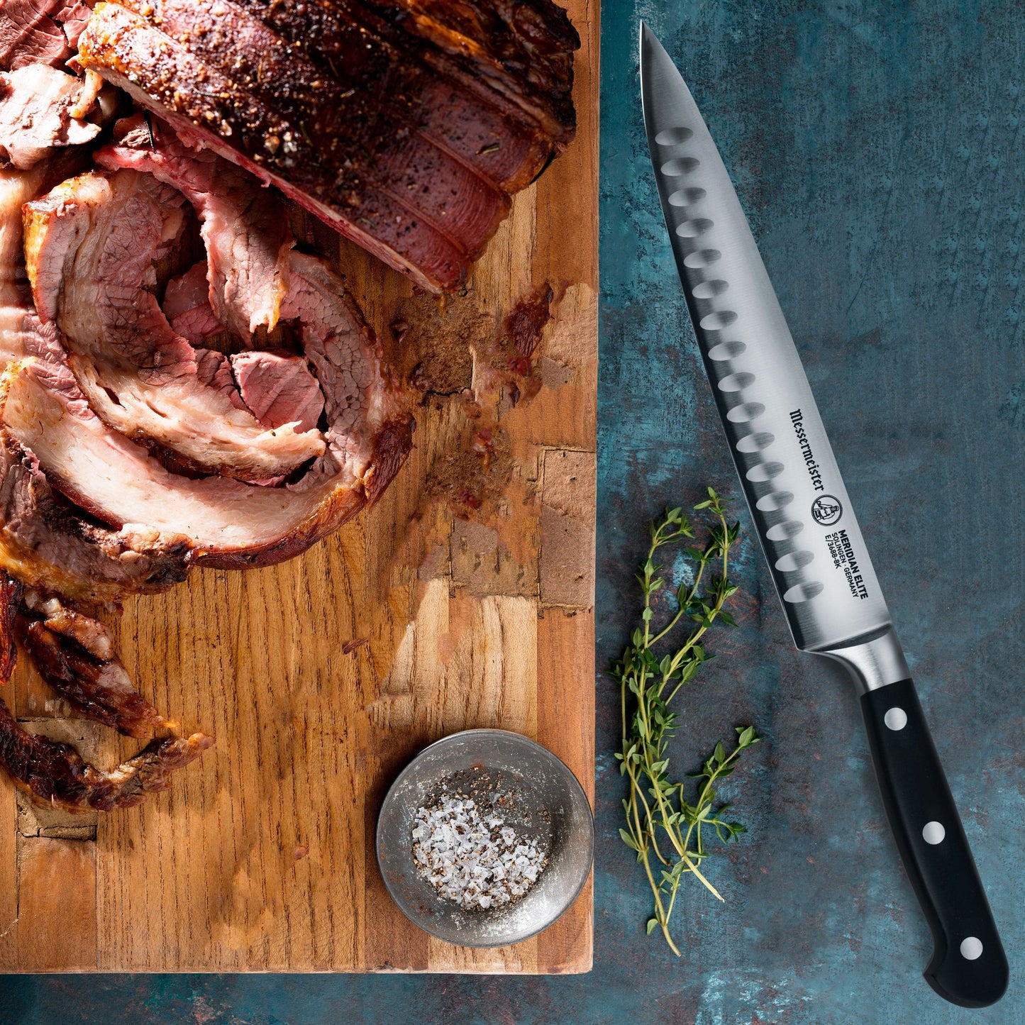 Messermeister Meridian Elite 8" Hollow Edge Carving Knife