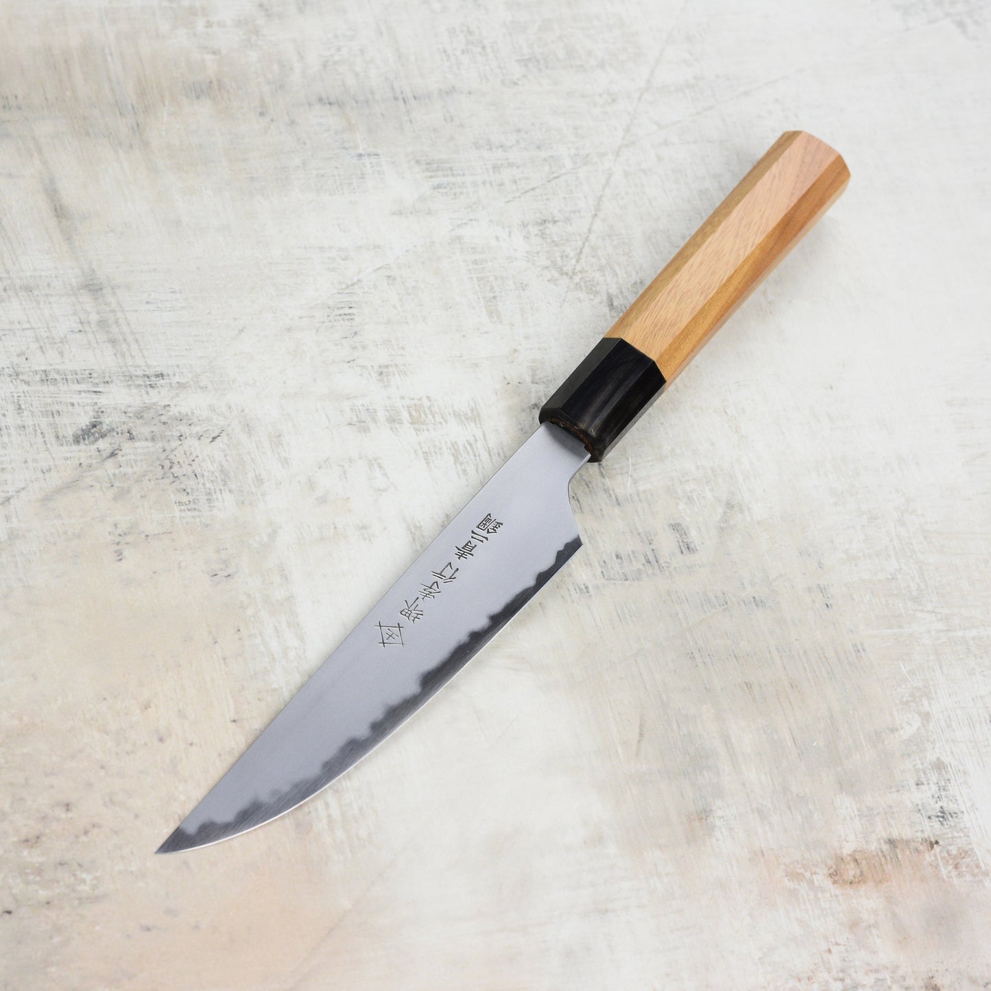 Takayuki x Itsuo Doi Homura Aogami #2 5.9" Petty with Saya