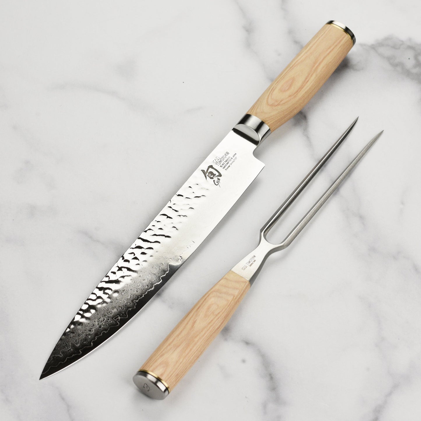 Shun Premier Blonde 2 Piece Carving Set