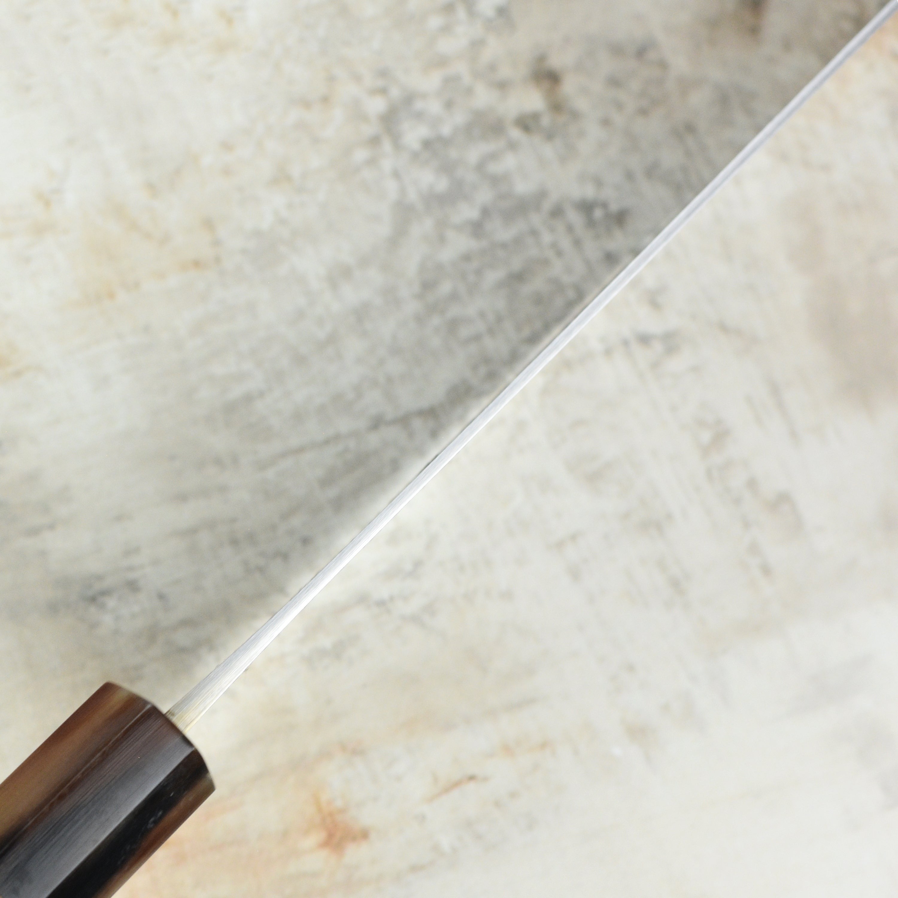 Shiro Kamo Shirogami #2 Damascus 6.5" Nakiri