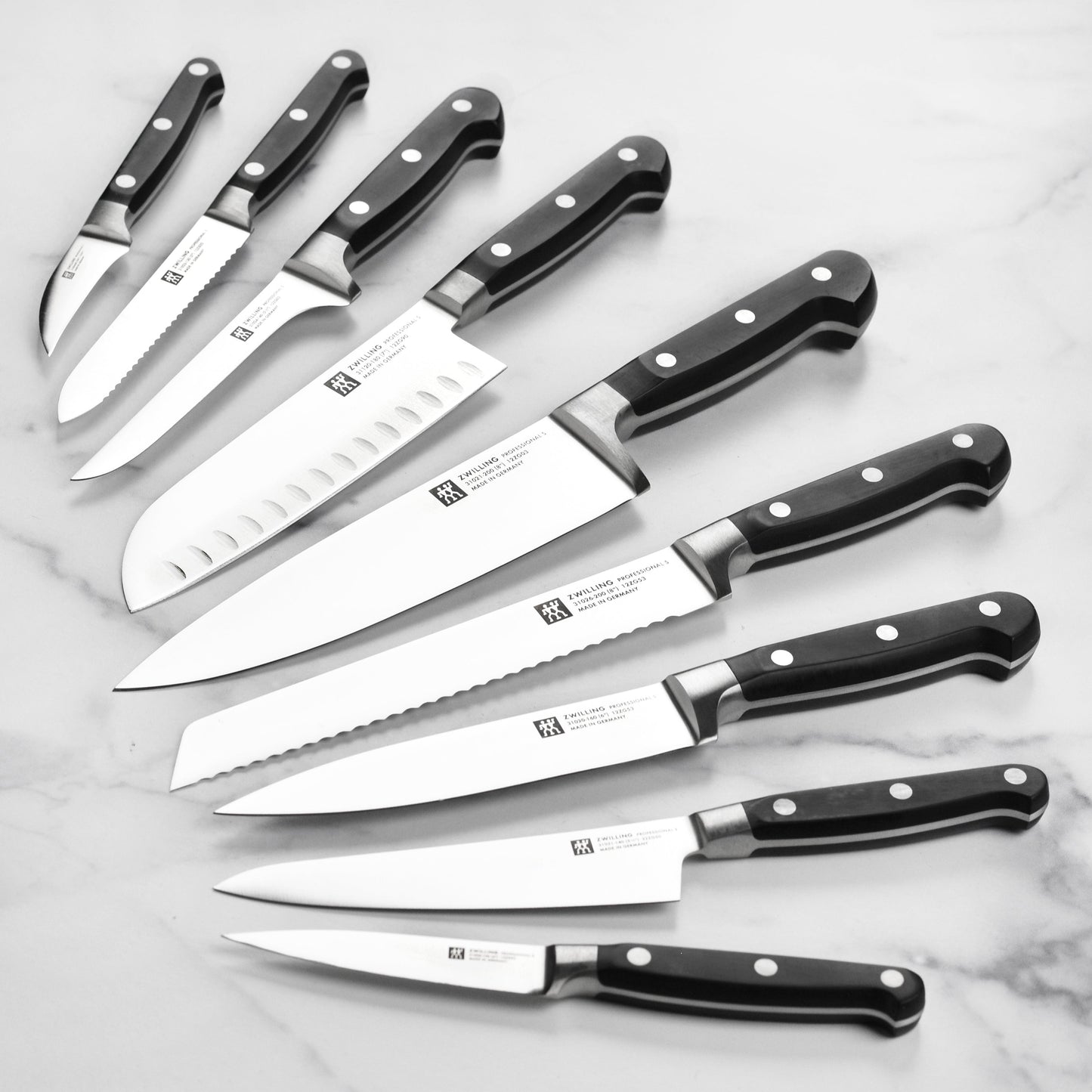 Zwilling Professional S 20 Piece Knife Block Set with Forged Steak Knives