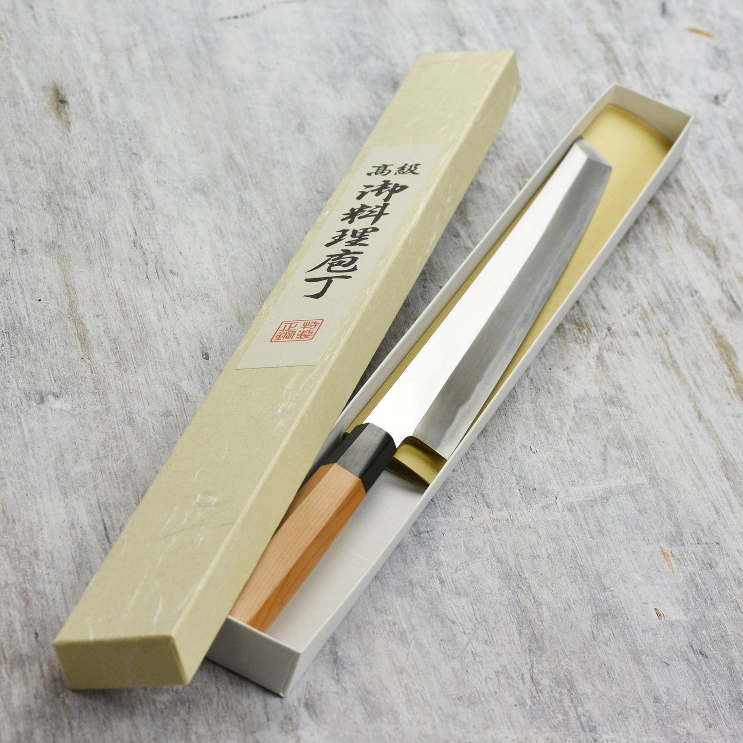 Itsuo Doi Aogami #2 Migaki 10.6" Single-Bevel Sakimaru Takohiki