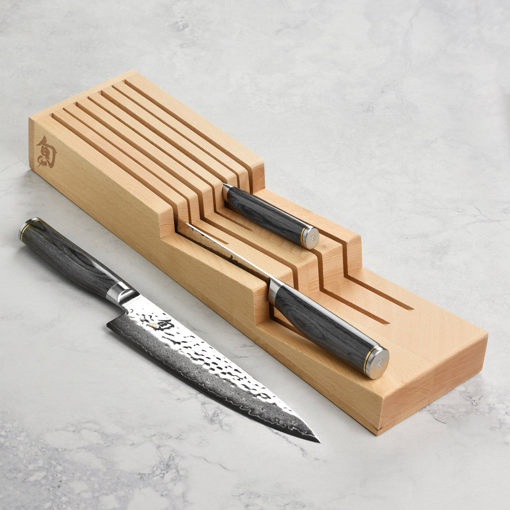 Shun Premier Grey 4 Piece In-Drawer Knife Set