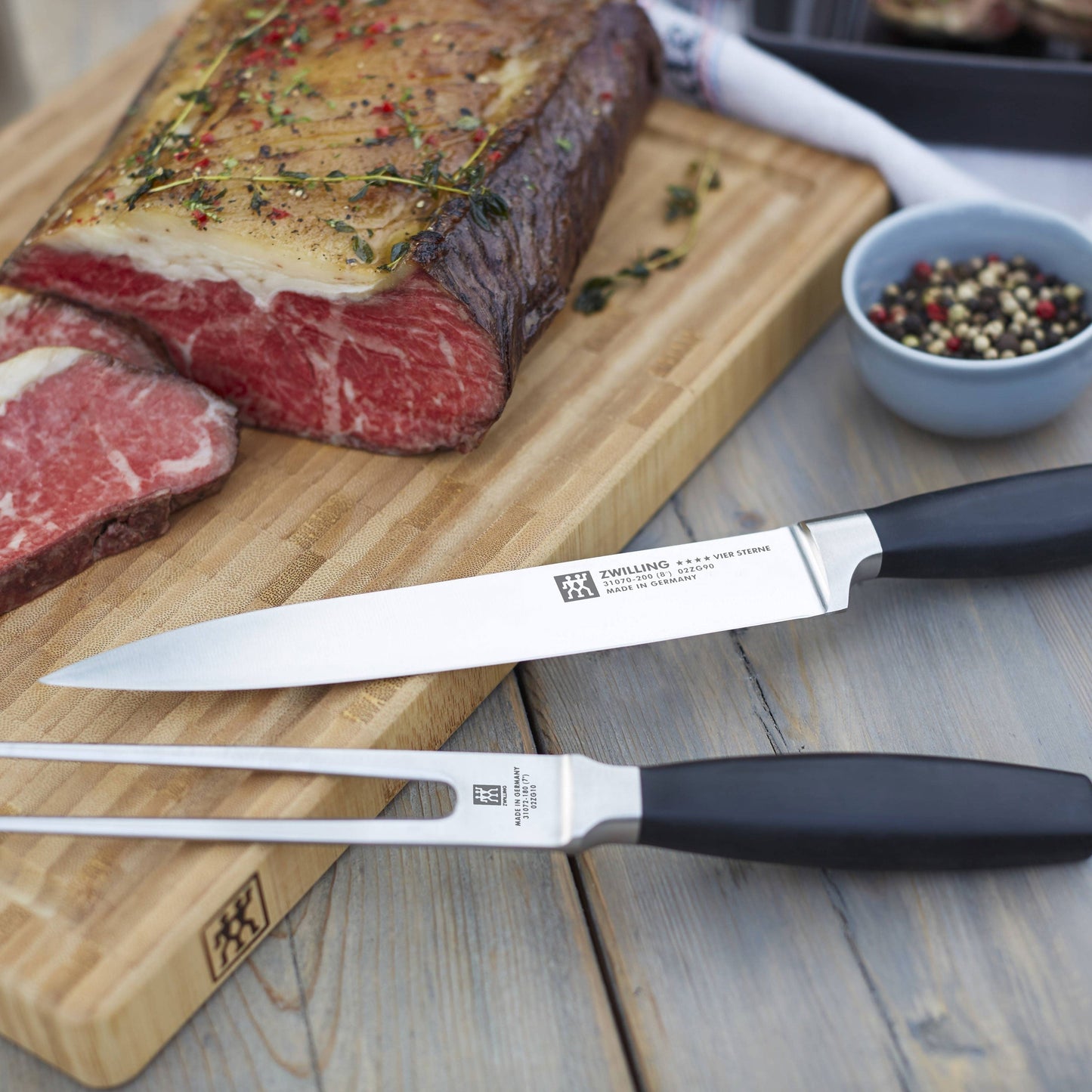 Zwilling Four Star 2 Piece Carving Set