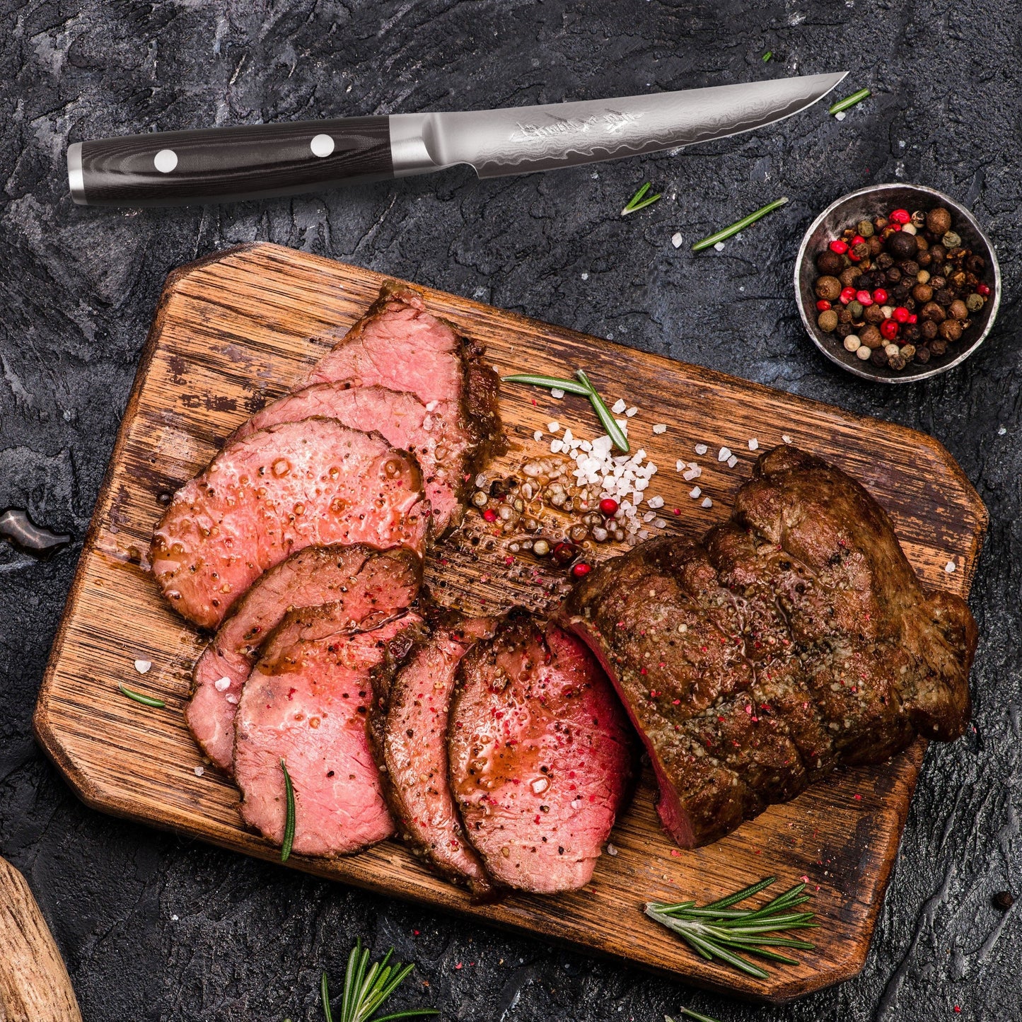 Yaxell Ran Plus 6 Piece Steak Knife Set