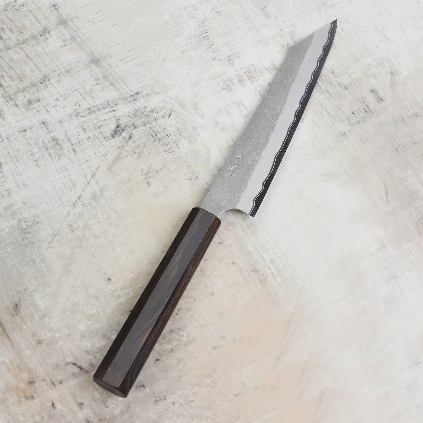 Nigara Aogami Super Migaki Tsuchime 5.9" Kiritsuke Petty