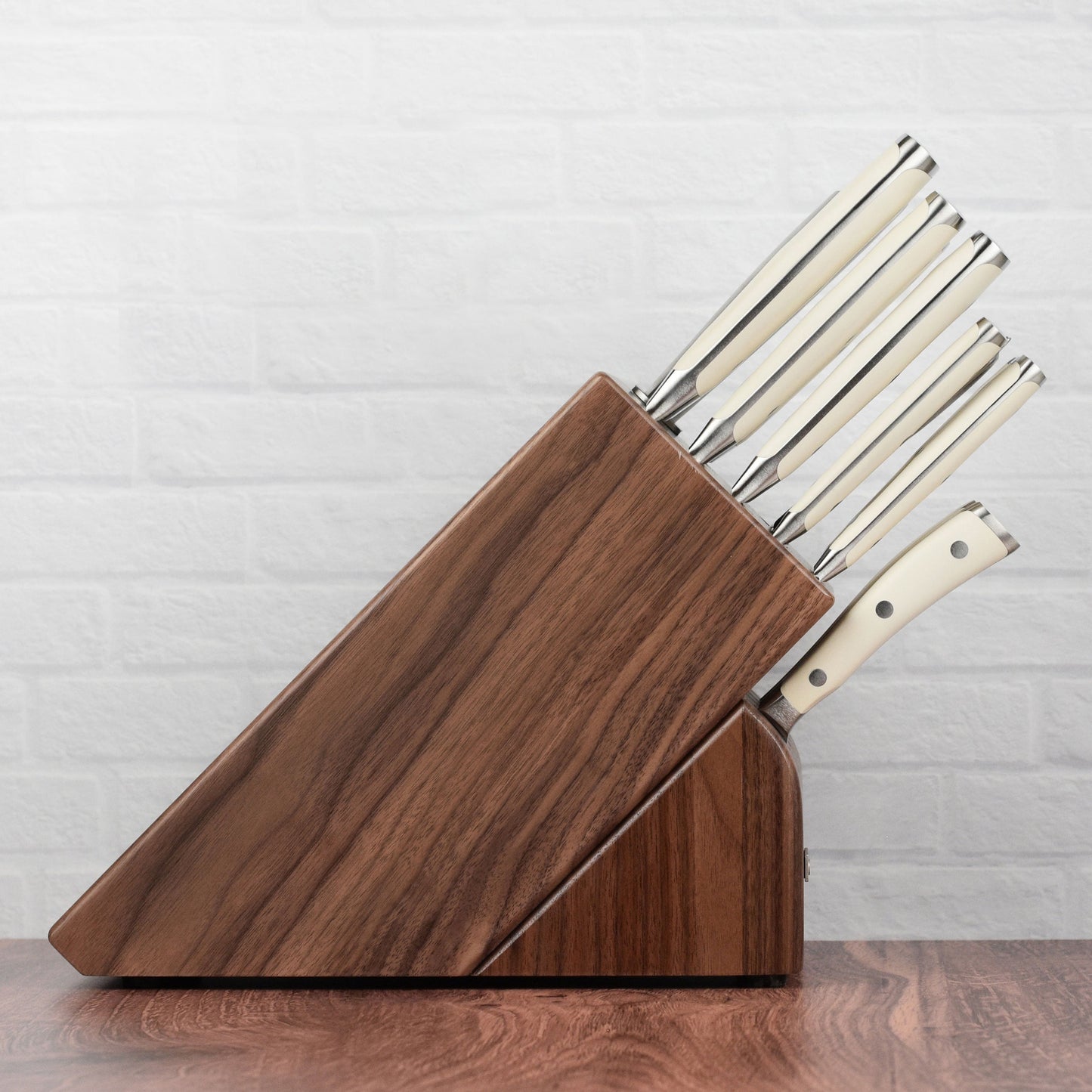 Wusthof Classic Ikon Creme 16 Piece Walnut Knife Block Set