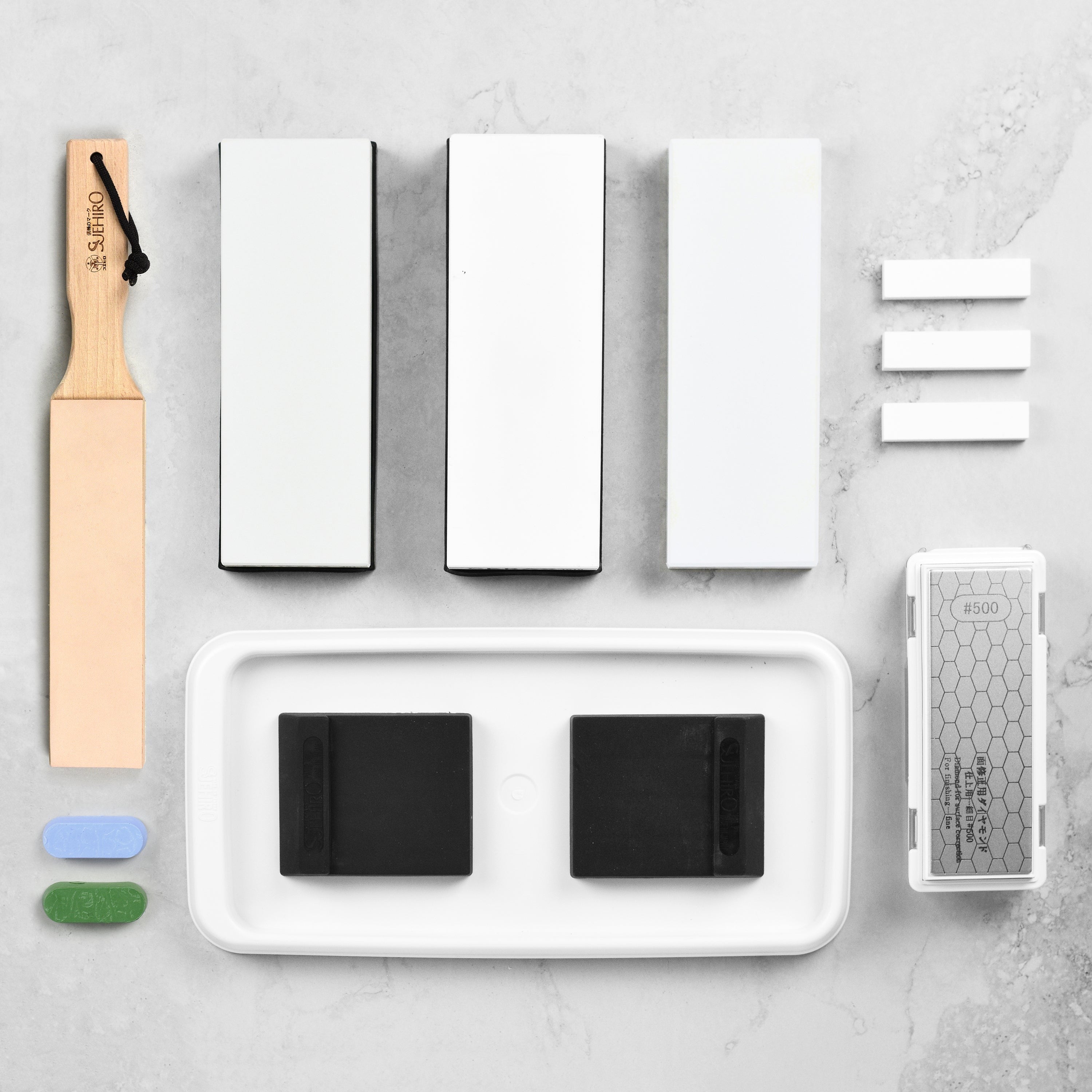 Suehiro Whetstone Sharpening Kit