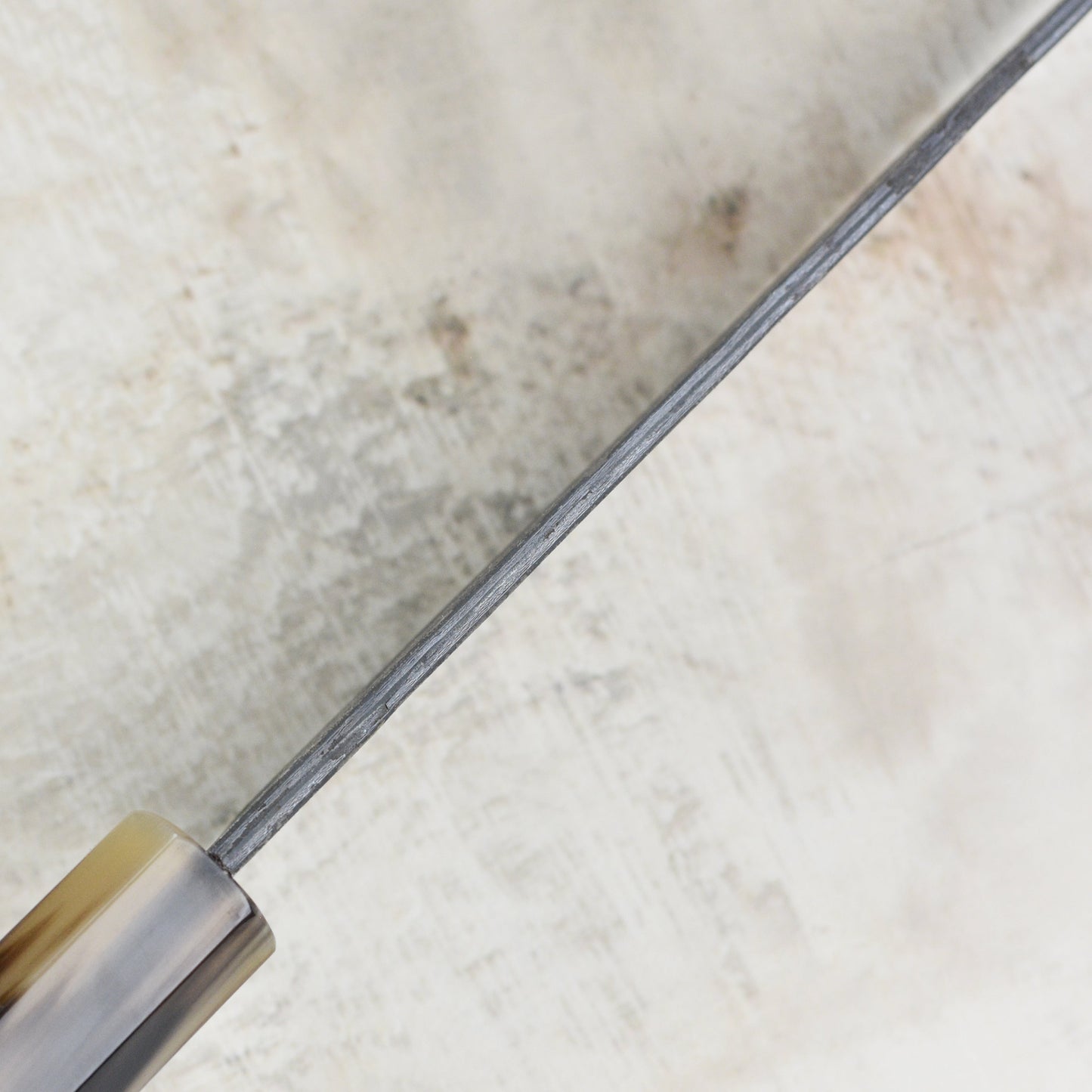 Hatsukokoro Yorokobi SLD Kurouchi Copper Damascus 7" Santoku