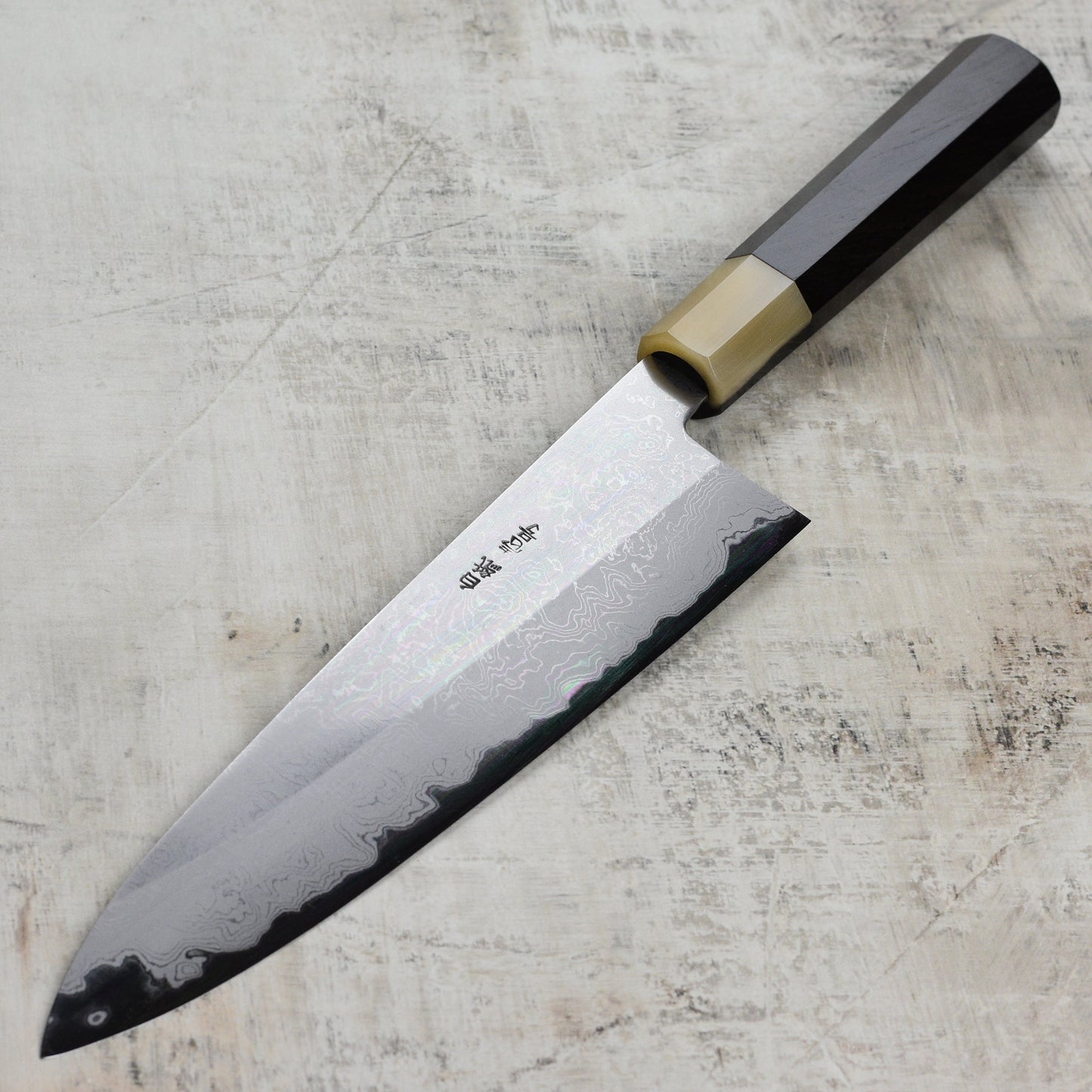 Yoshikazu Tanaka Shirogami #1 Damascus 9.4" Gyuto