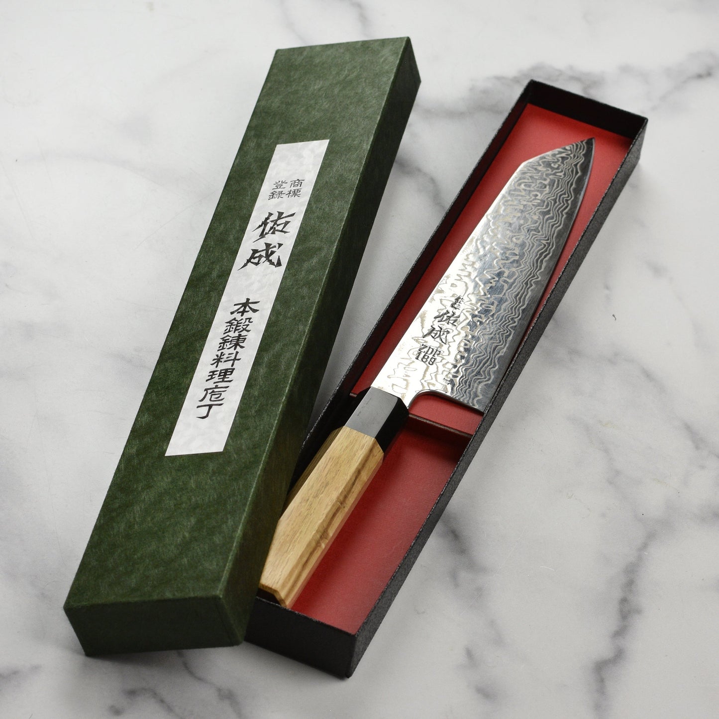 Sukenari ZDP189 Damascus 8.25" Kiritsuke