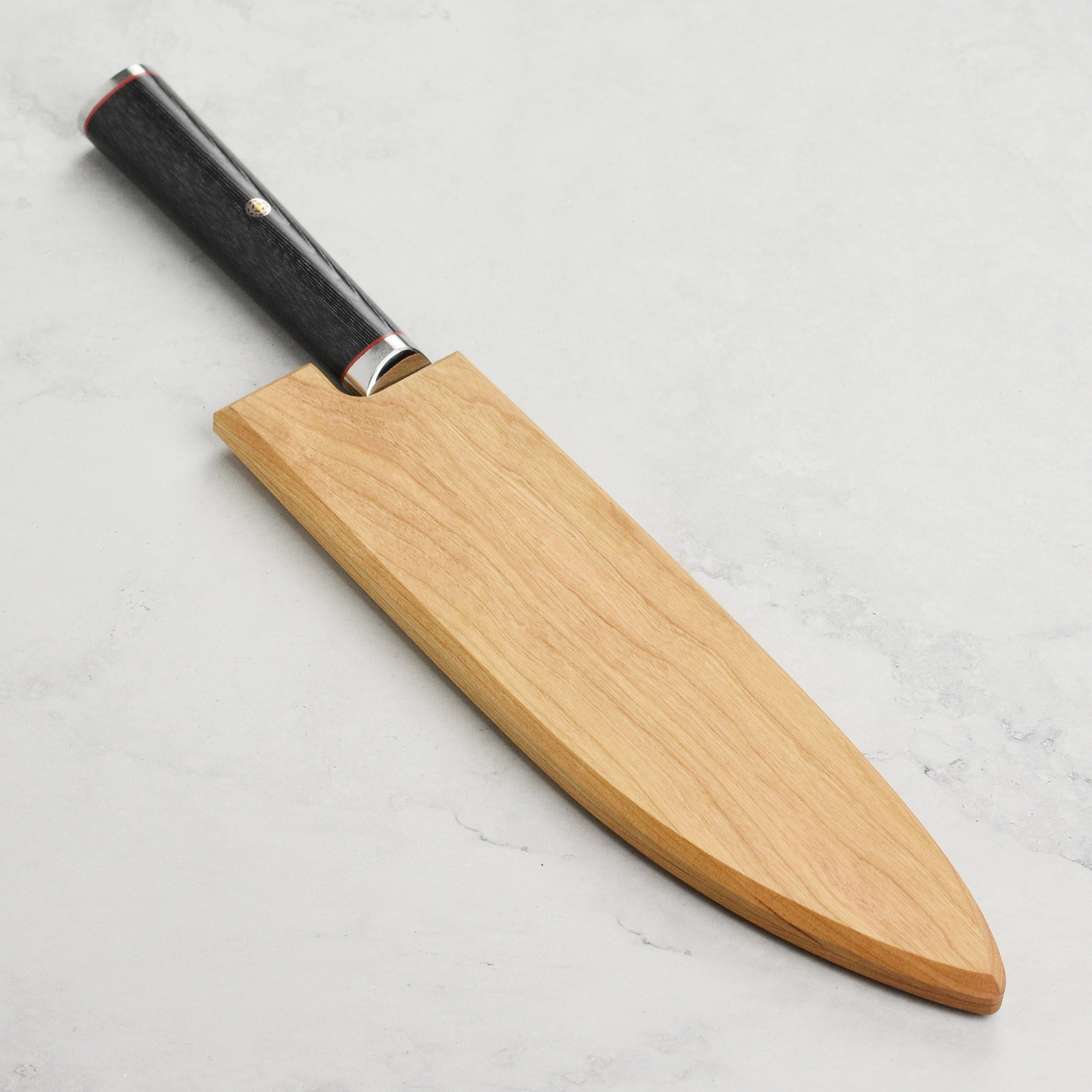 Magnetic Saya for 8" Chef's Knives, Cherry