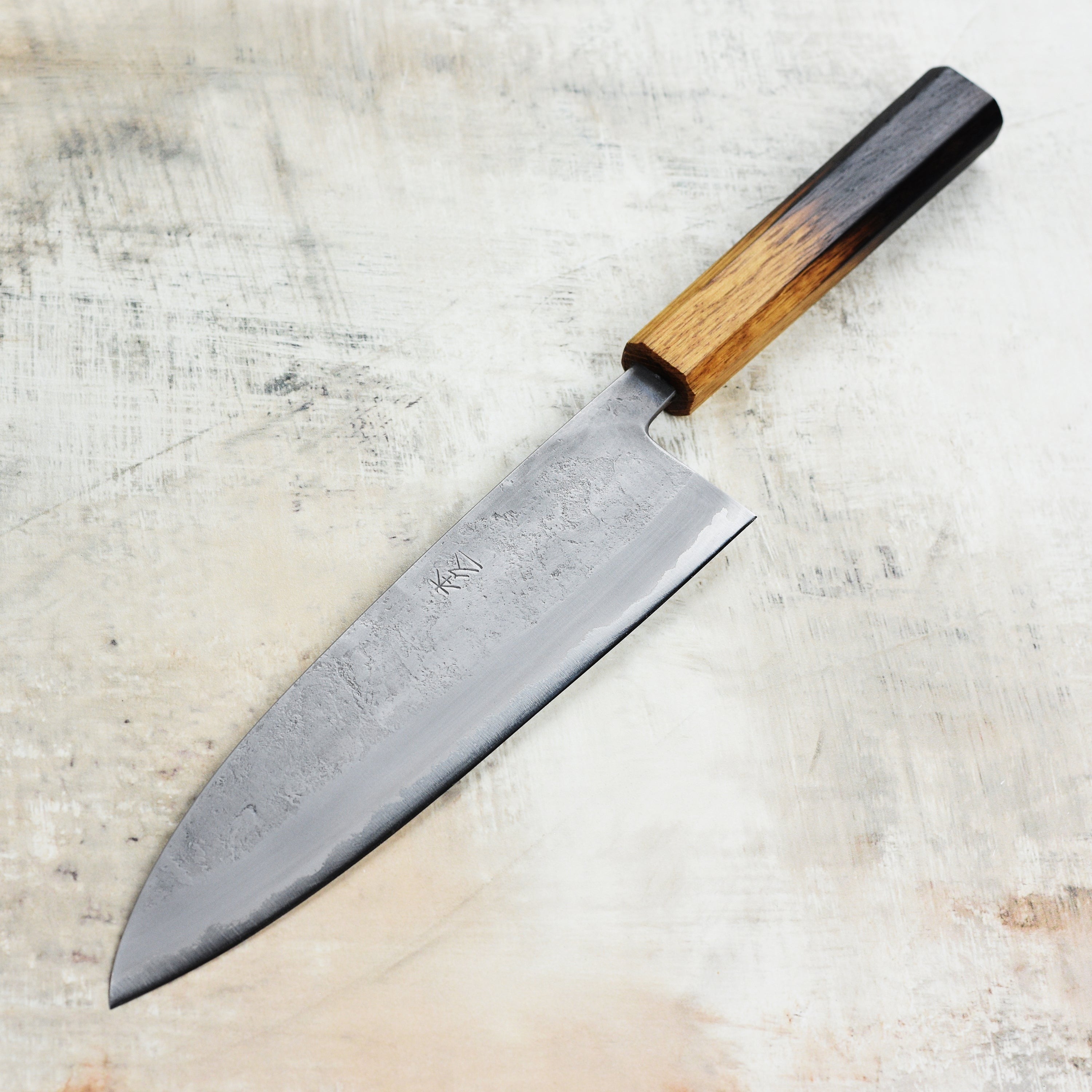 Motokyuuichi Aogami #2 Nashiji Stainless Clad 8.25" Gyuto
