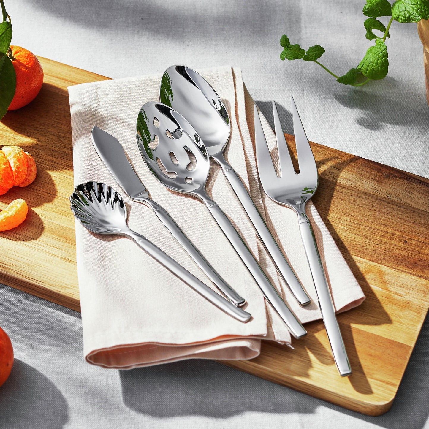 Zwilling Opus 45 Piece Stainless Steel Flatware Set
