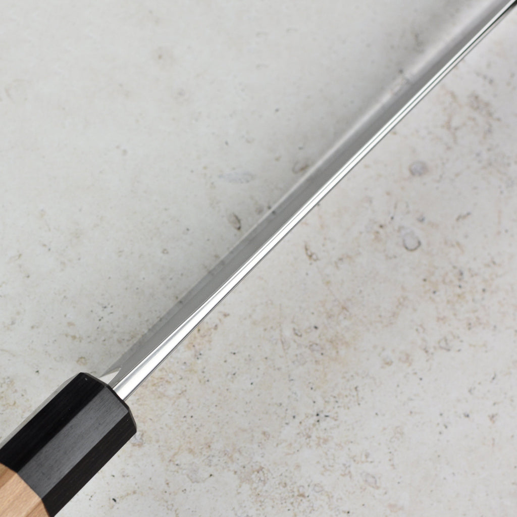 Yoshimi Kato Ginsan Nashiji Stainless Clad 6.7" Bunka
