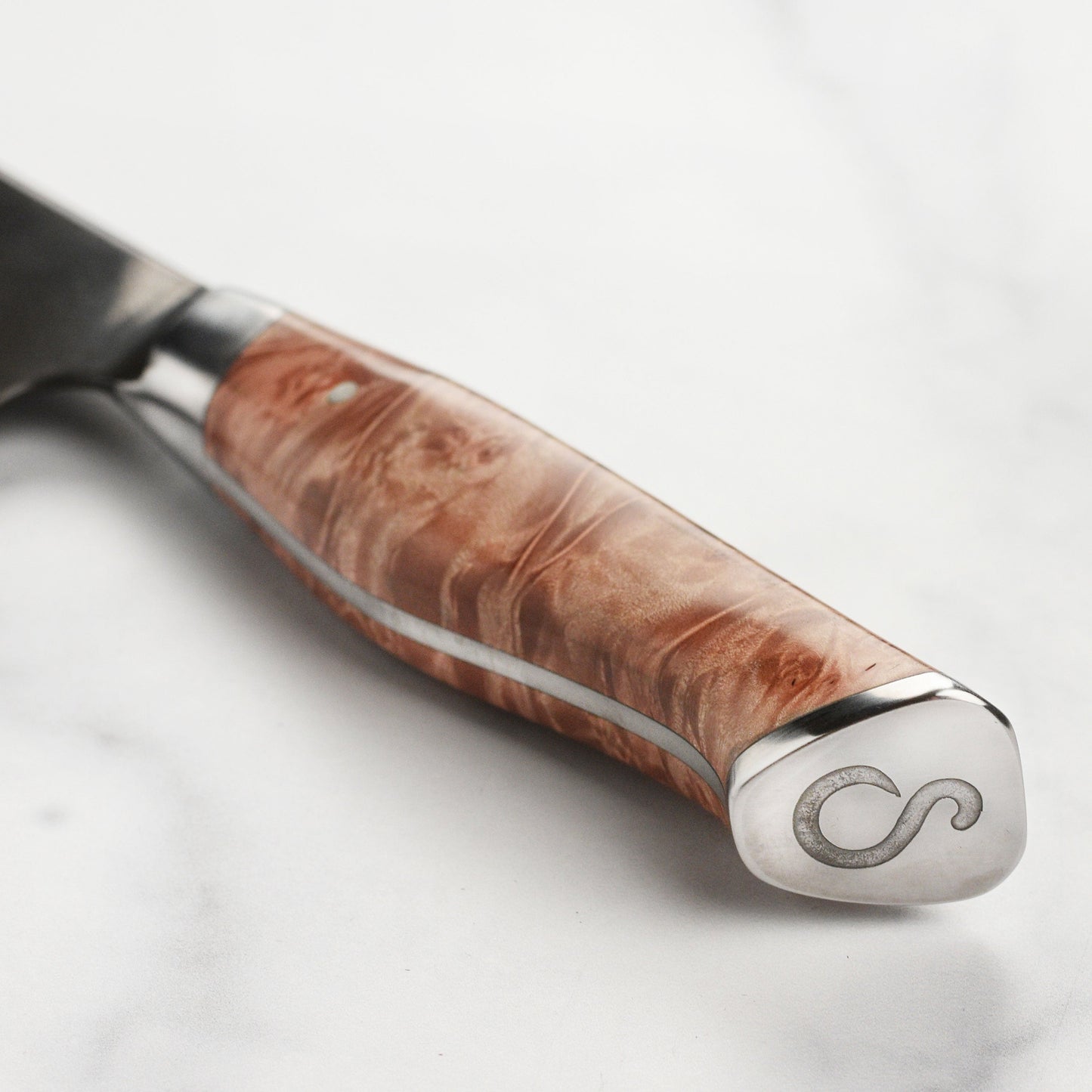 Steelport Carbon Steel 6" Chef's Knife with Oregon Maple Magnetic Sheath
