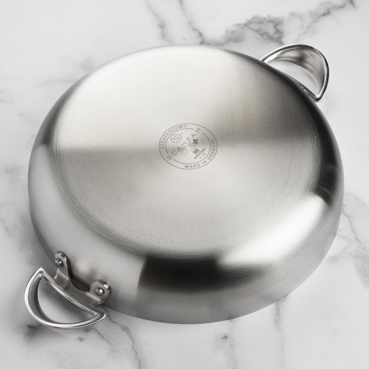 Scanpan CX+ 5.5-quart Stainless Steel Nonstick Braiser