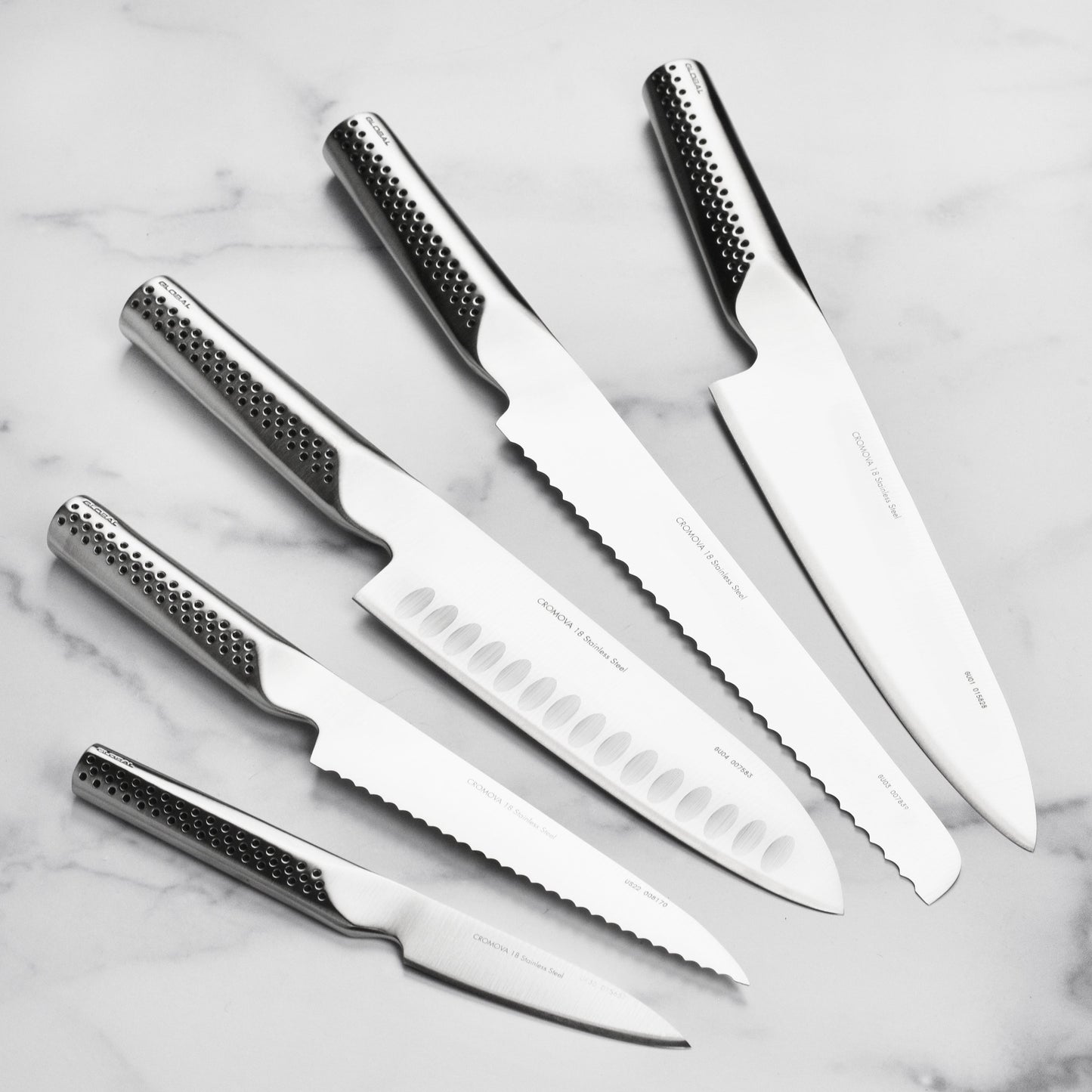 Global Ukon 6 Piece Knife Block Set