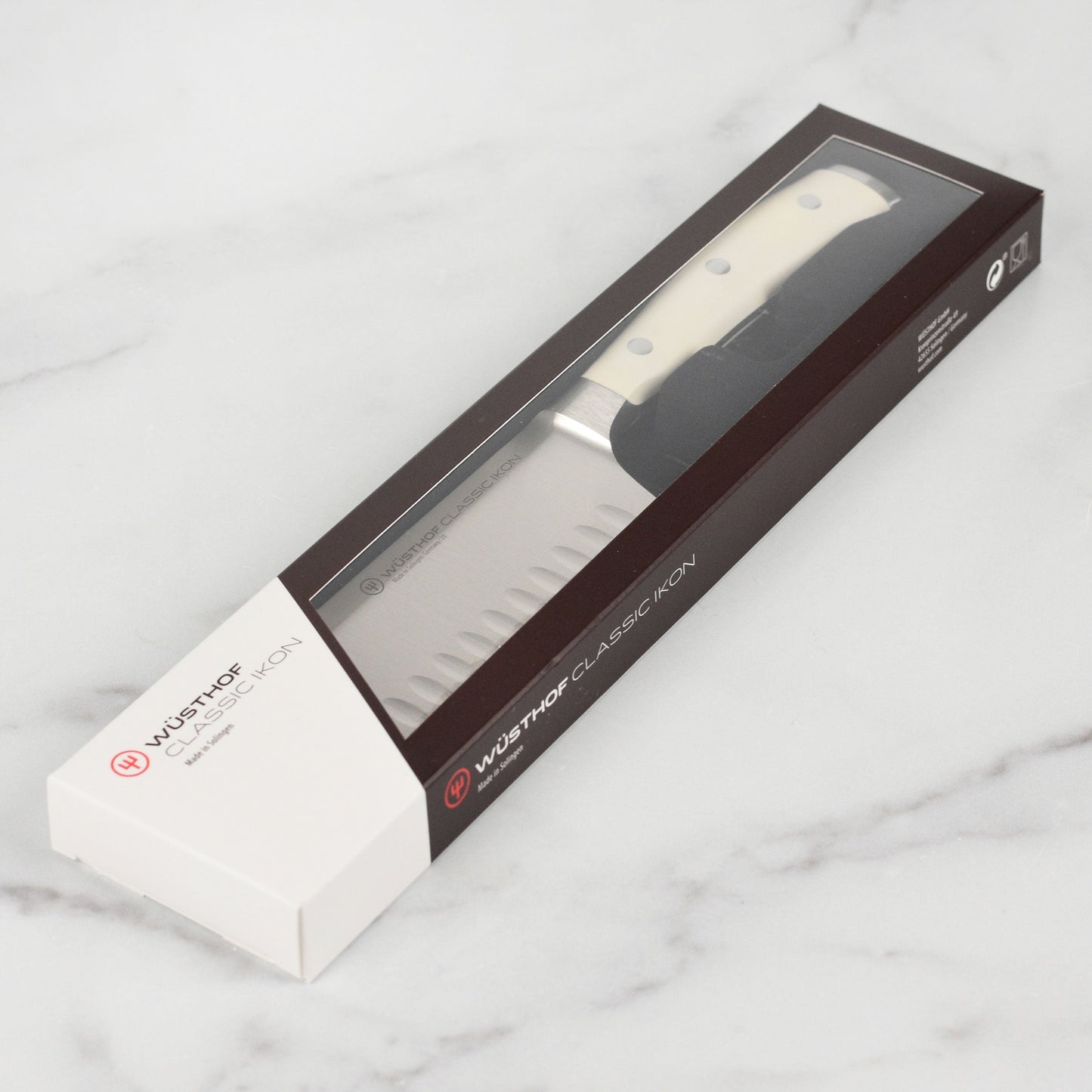 Wusthof Classic Ikon Creme 7" Hollow Edge Nakiri Knife