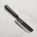 Hatsukokoro Kurogane Aogami #2 Kurouchi 4.7" Ko-Nakiri