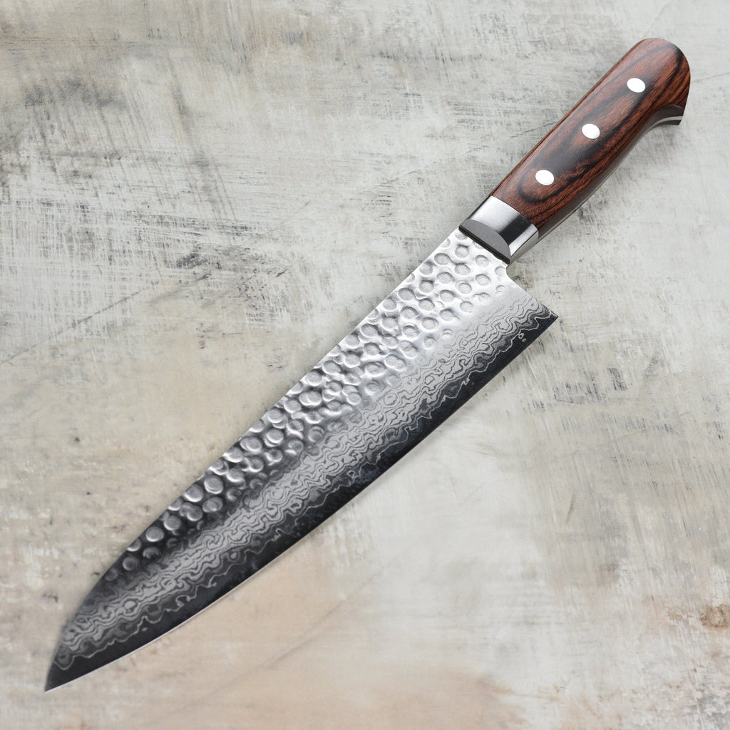 Ittetsu VG10 Hammered Damascus 9.4" Gyuto