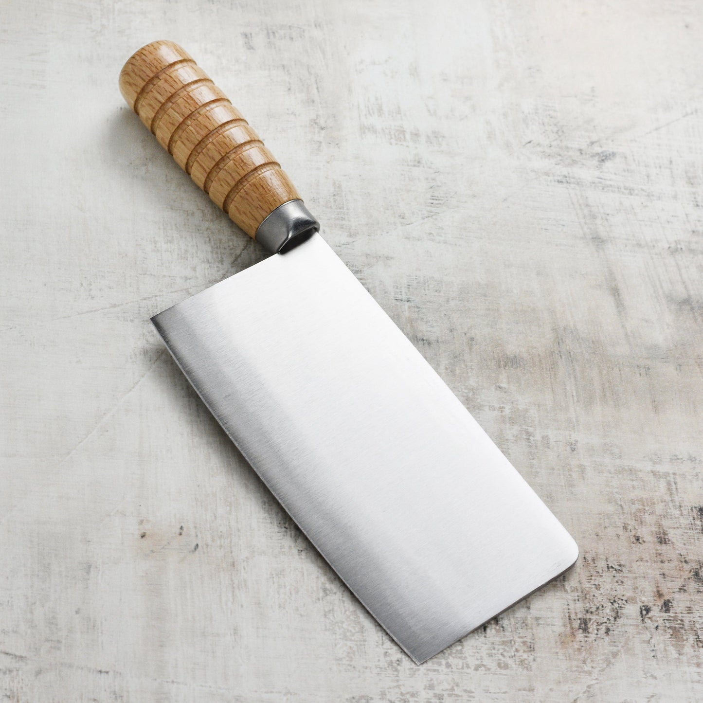Maestro Wu 7" Meat Cleaver, Wood Handle