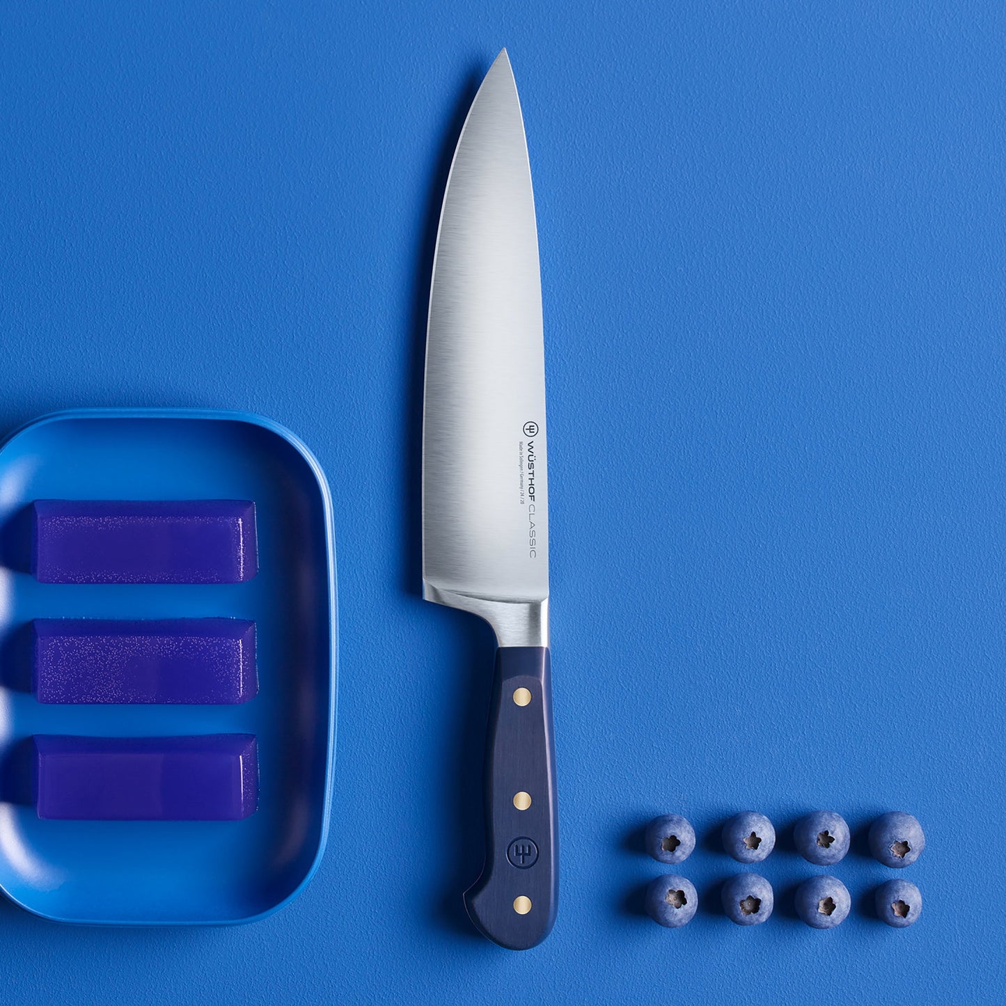 Wusthof Classic Wild Blueberry 3 Piece Knife Set