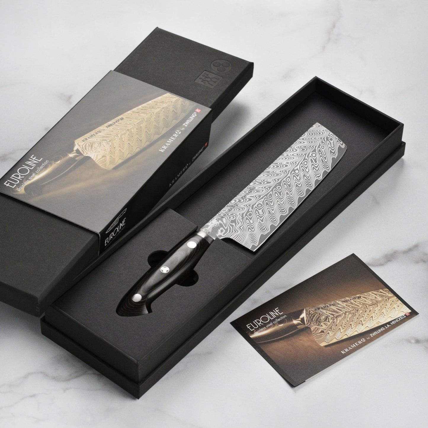 Kramer Stainless Damascus 6.5" Nakiri Knife