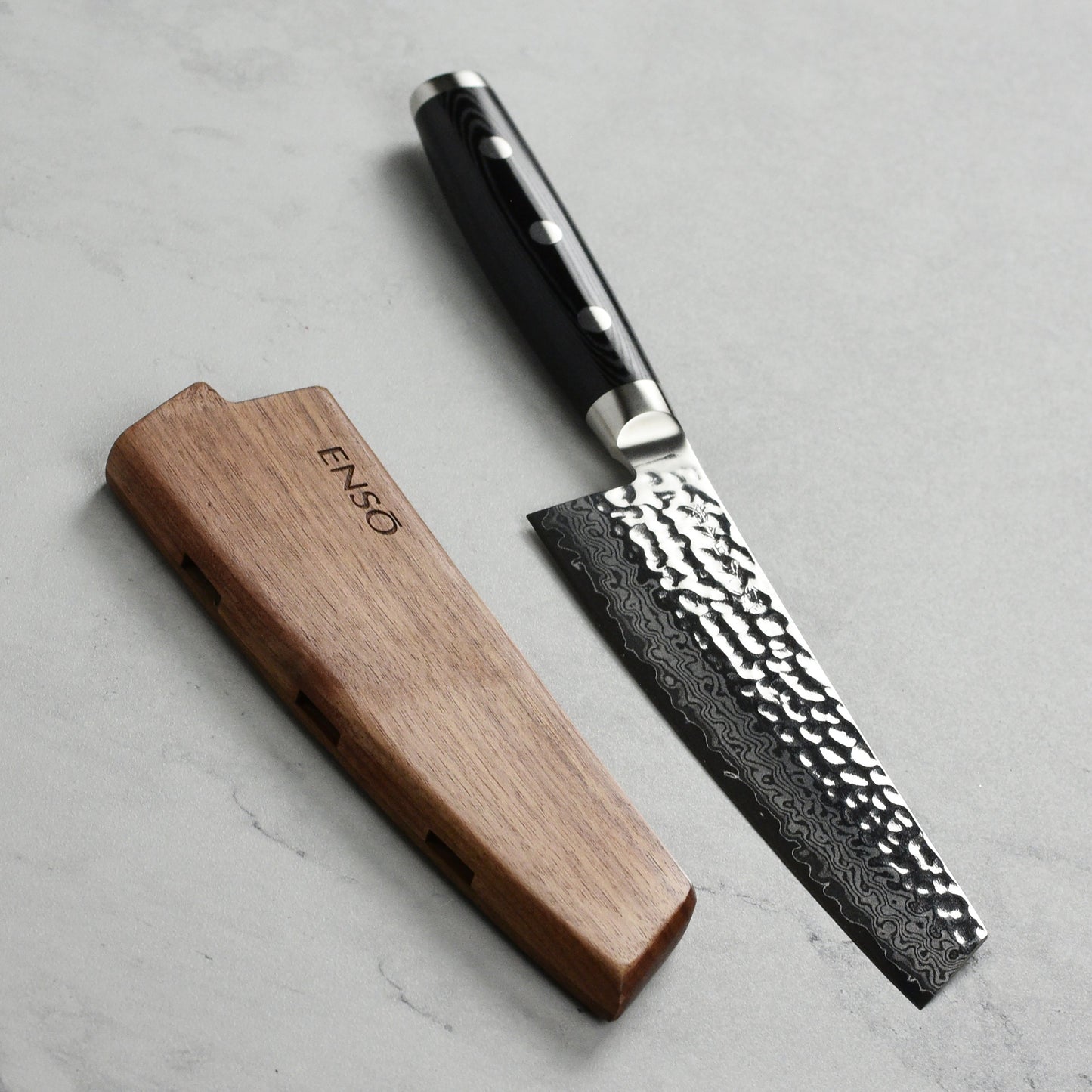 Enso Walnut Magnetic Sheath for 5.5" Prep Knife