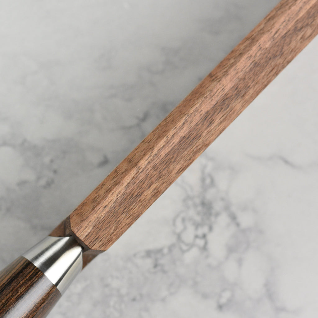 Walnut Magnetic Saya for 9" Bread Knives, Walnut