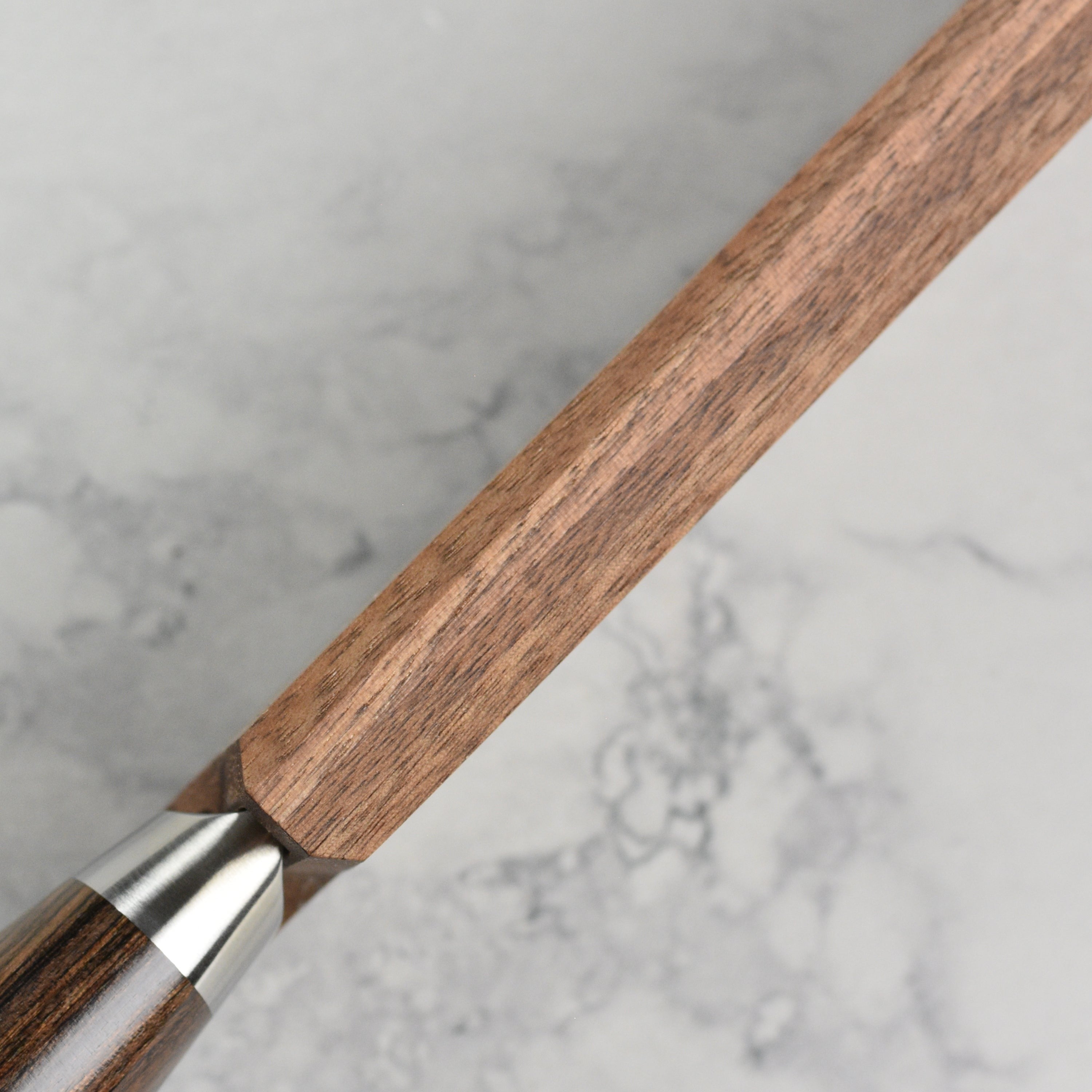 Walnut Magnetic Saya for 9" Bread Knives, Walnut