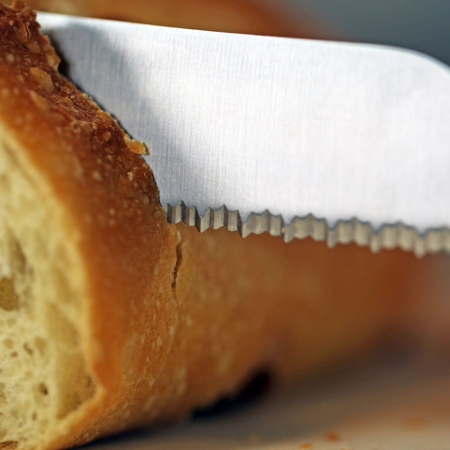 Wusthof Classic Pink Himalayan Salt 9" Double Serrated Bread Knife