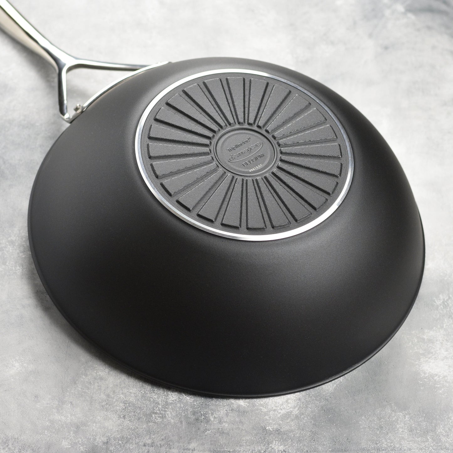 Demeyere 5-Plus 11" Stainless Steel Fry Pan with Glass Lid