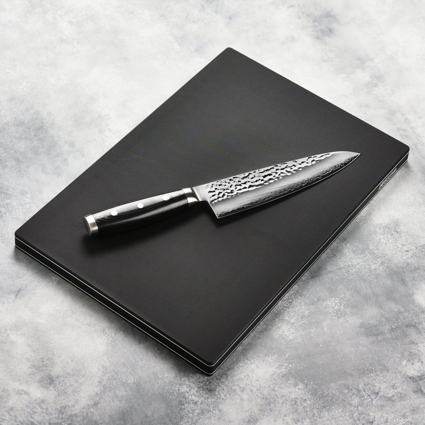 Hasegawa Pro-PE Black Cutting Board, 15.4 x 10.2"