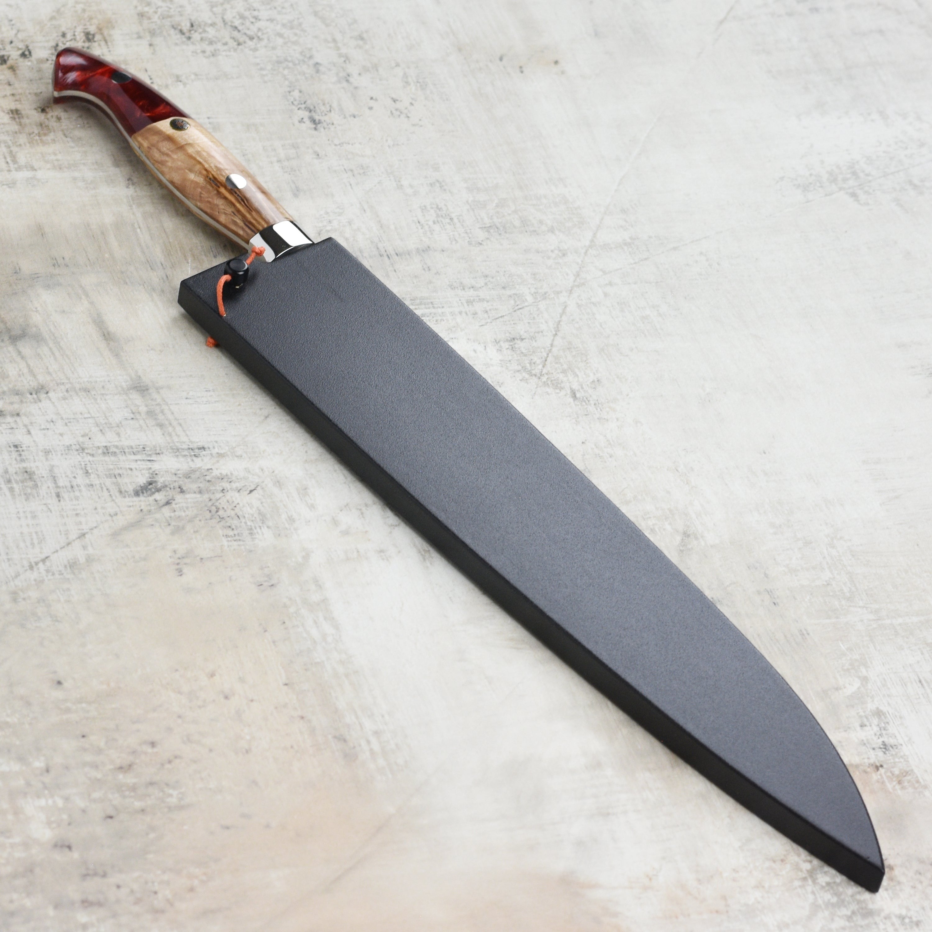 Kurosaki Shizuku Forged SG2 Damascus 10.6" Sujihiki with Saya