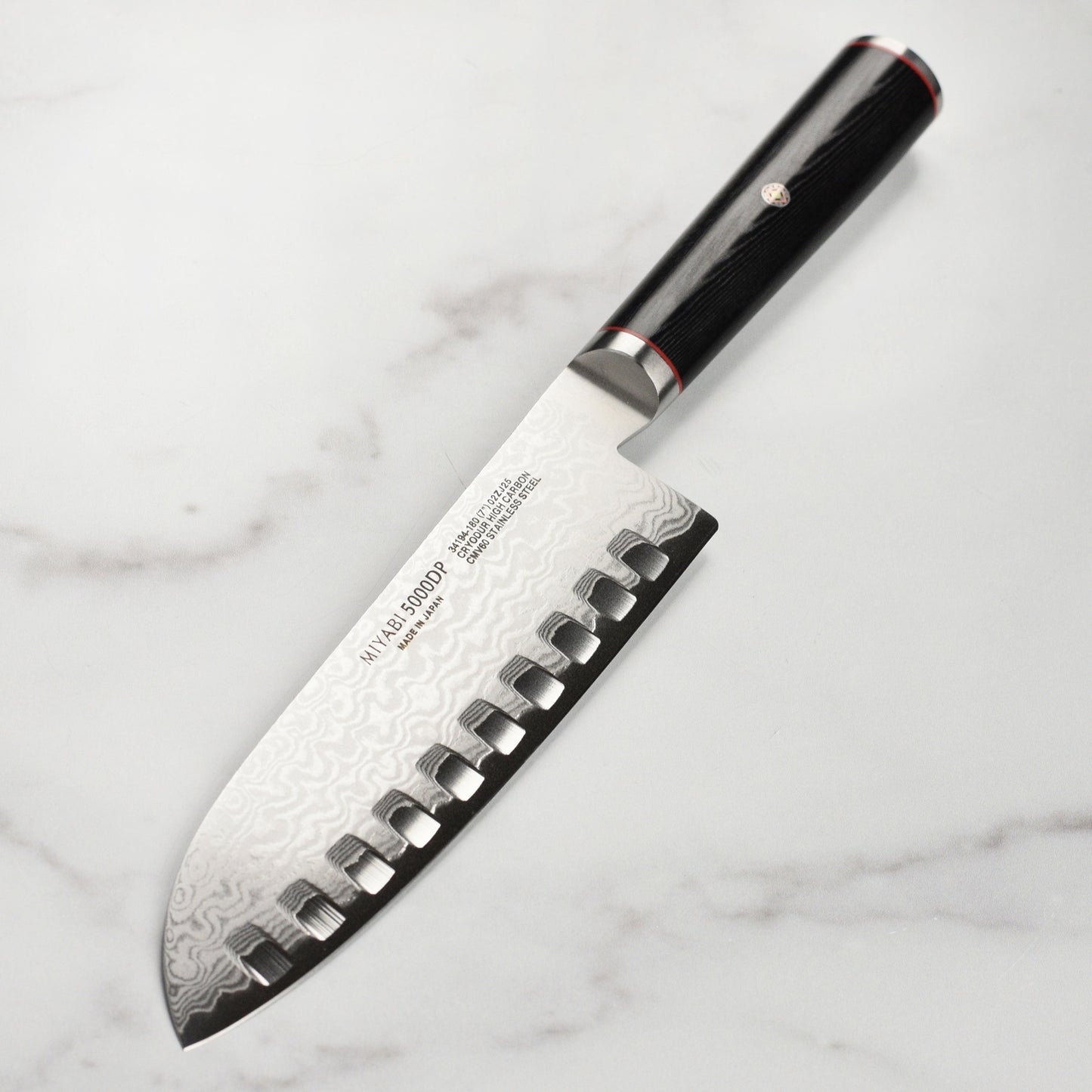 Miyabi Kaizen 7" Hollow Edge Santoku Knife