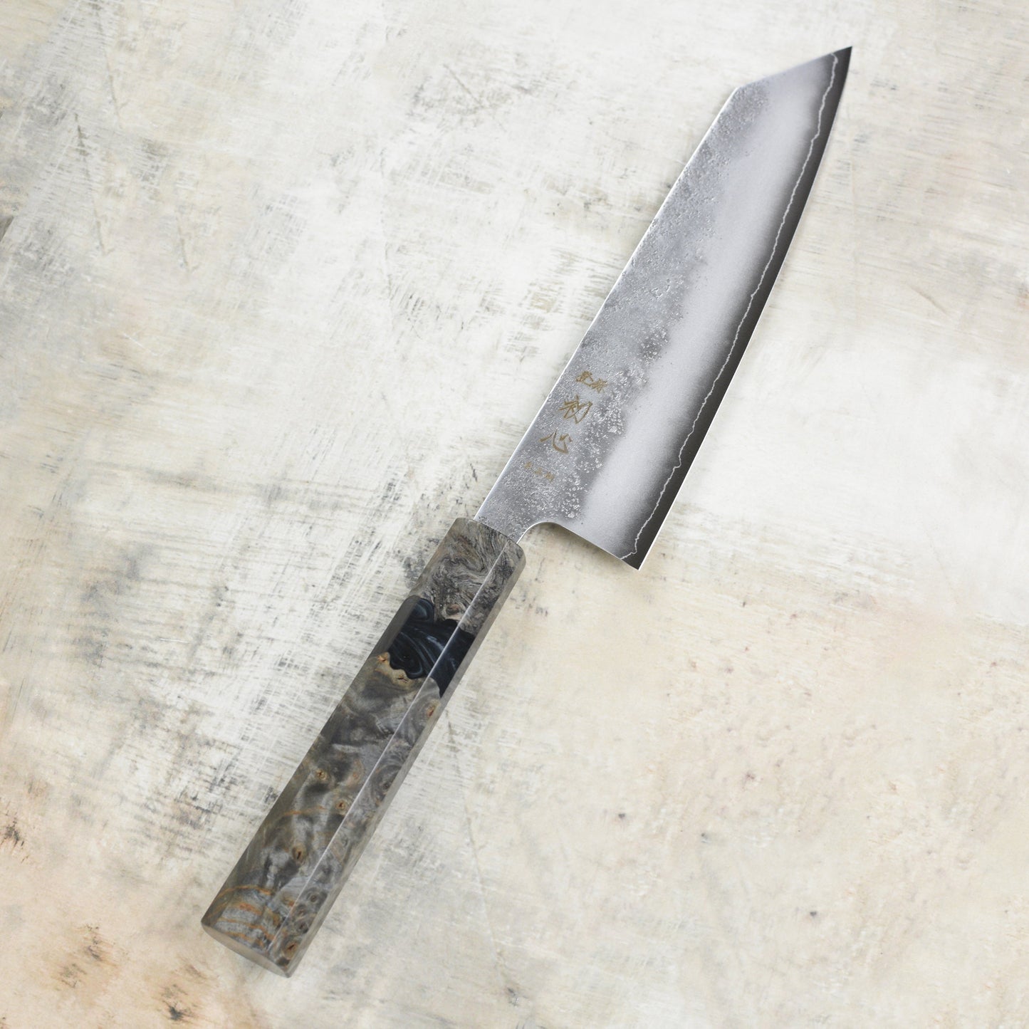 Hatsukokoro Ginrei Ginsan Nashiji 6.7" Bunka