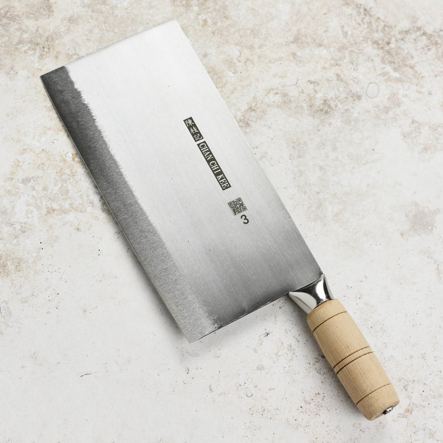 CCK Slicer 9" Carbon Steel Chinese Cleaver, Polished
