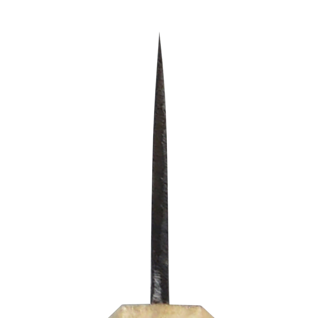Hatsukokoro Kurogane Aogami #2 Kurouchi 8.25" Kiritsuke Gyuto, Olivewood