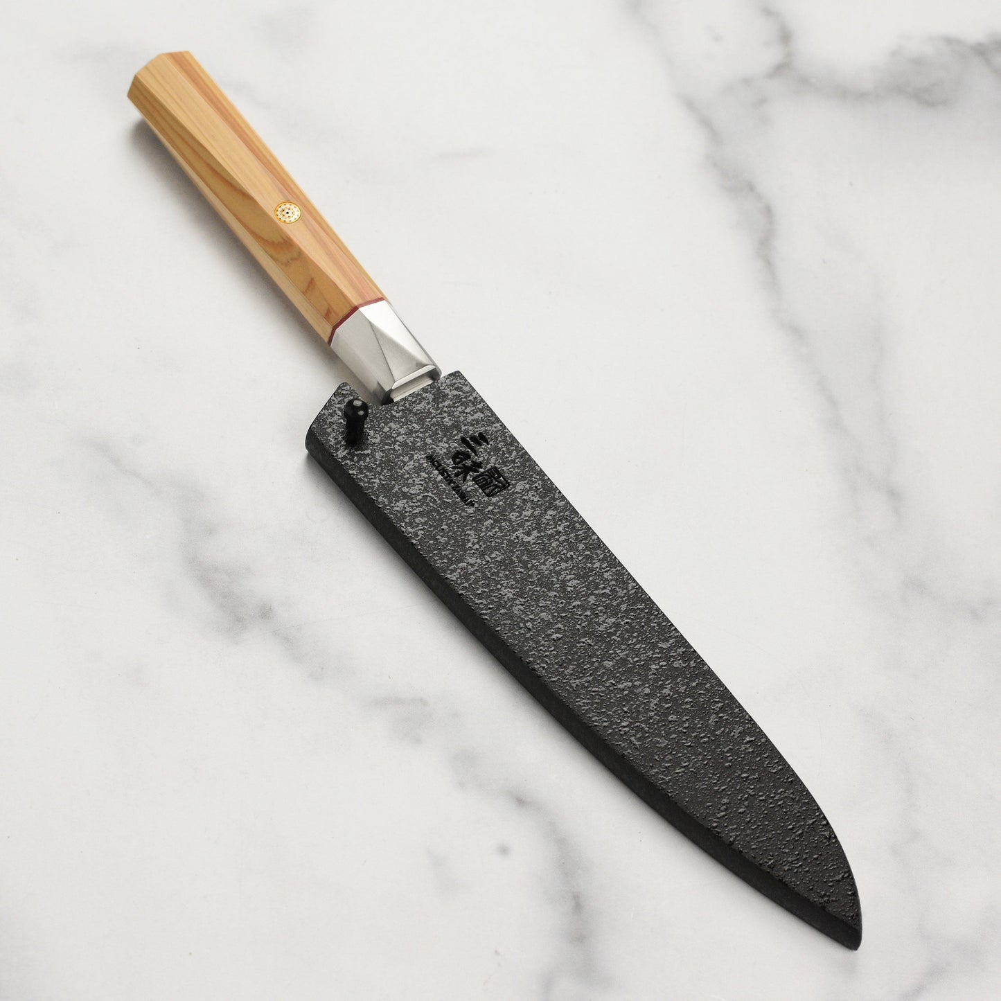 Zanmai Black Lacquer Saya for 5.9" Petty