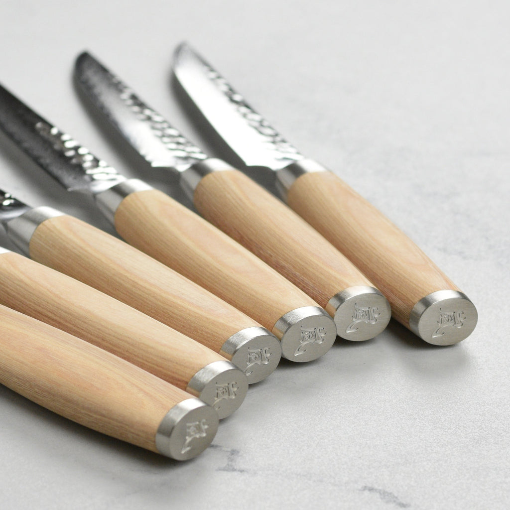 Enso Hizashi 6 Piece Steak Knife Set with Case