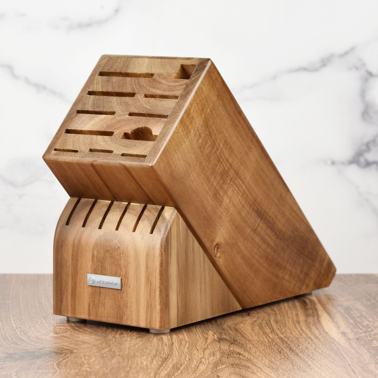 Wusthof Classic Ikon Creme 10 Piece Acacia Knife Block Set