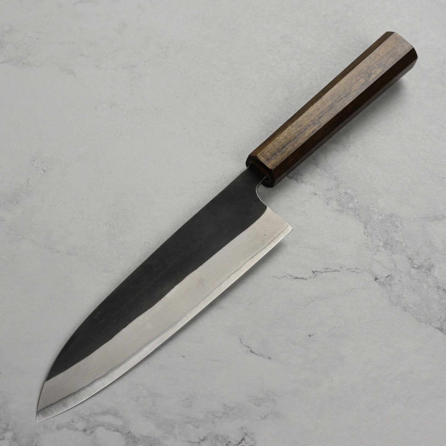 Hatsukokoro Kurokaze Shirogami #2 Kurouchi 7" Gyuto