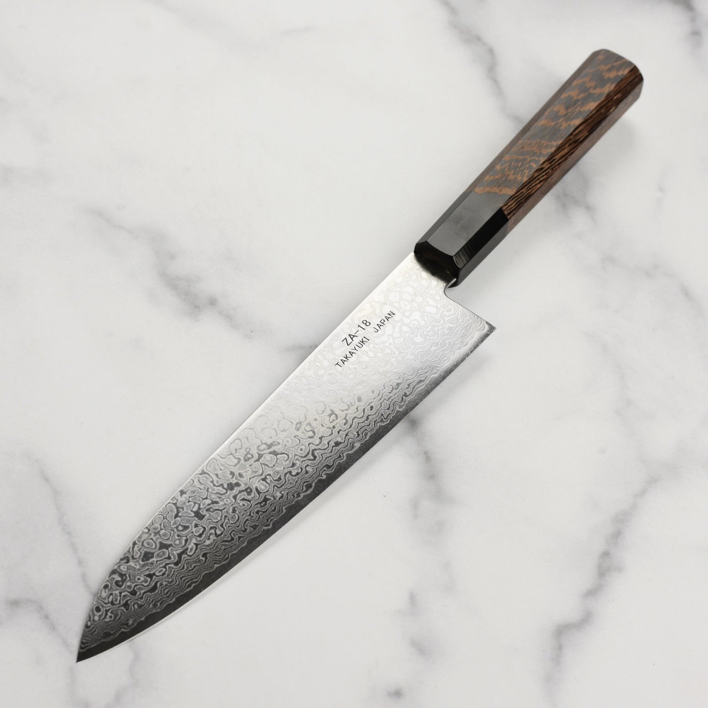 Takayuki Ginga ZA-18 Damascus 8.25" Gyuto