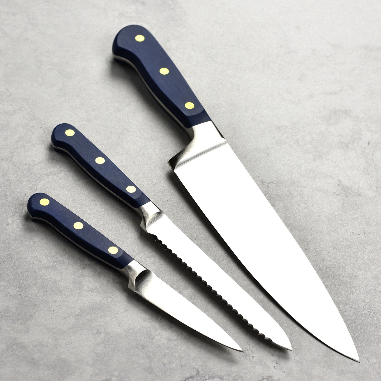 Wusthof Classic Wild Blueberry 3 Piece Knife Set