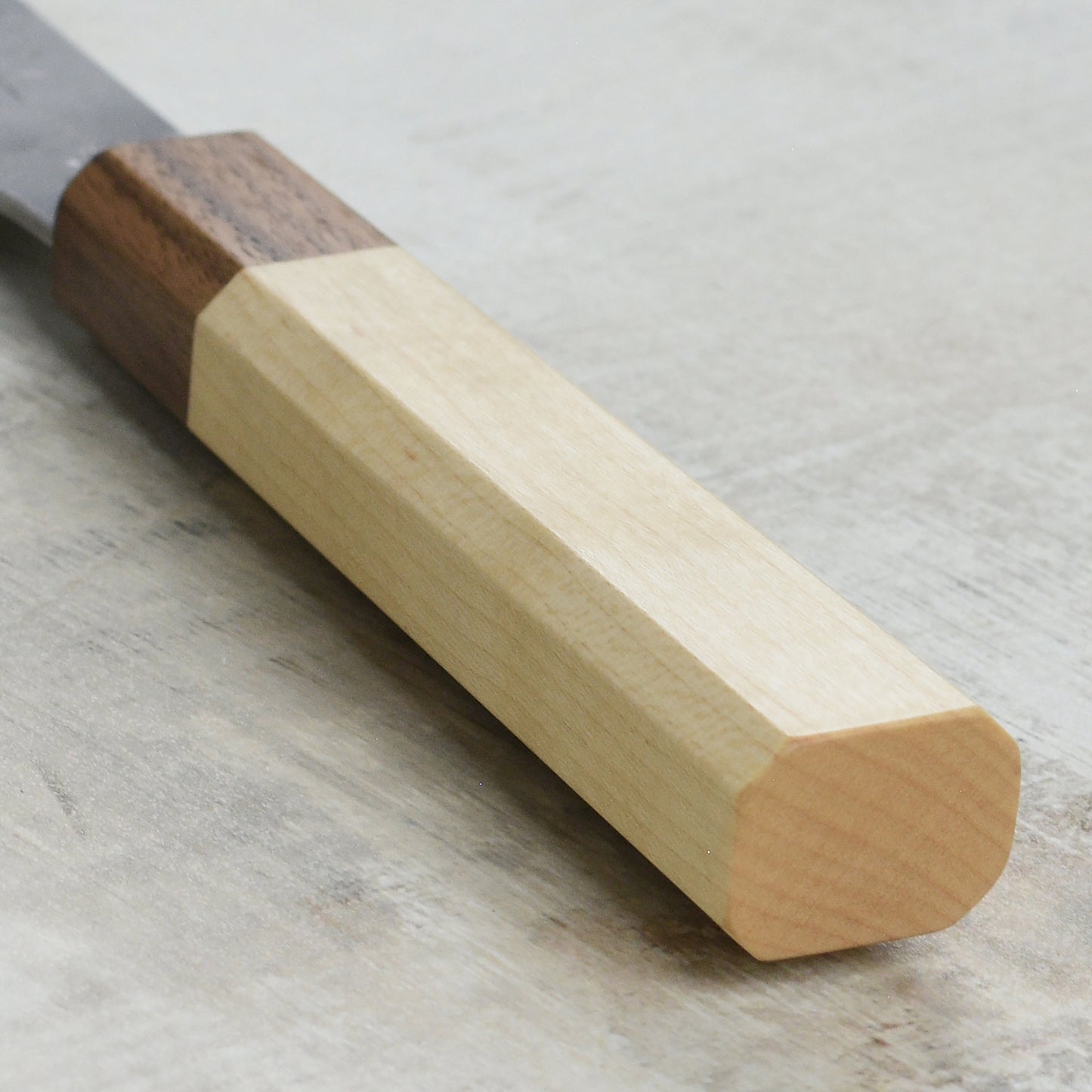 Hatono Shirogami #1 Nashiji Stainless Clad 6.7" Tall Nakiri